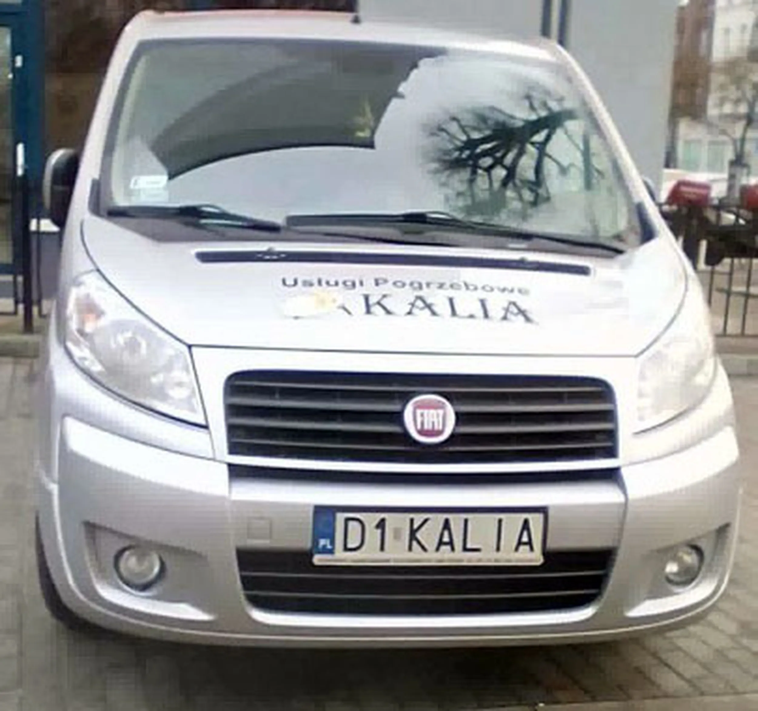 Fajny numer, blacha D1 KALIA