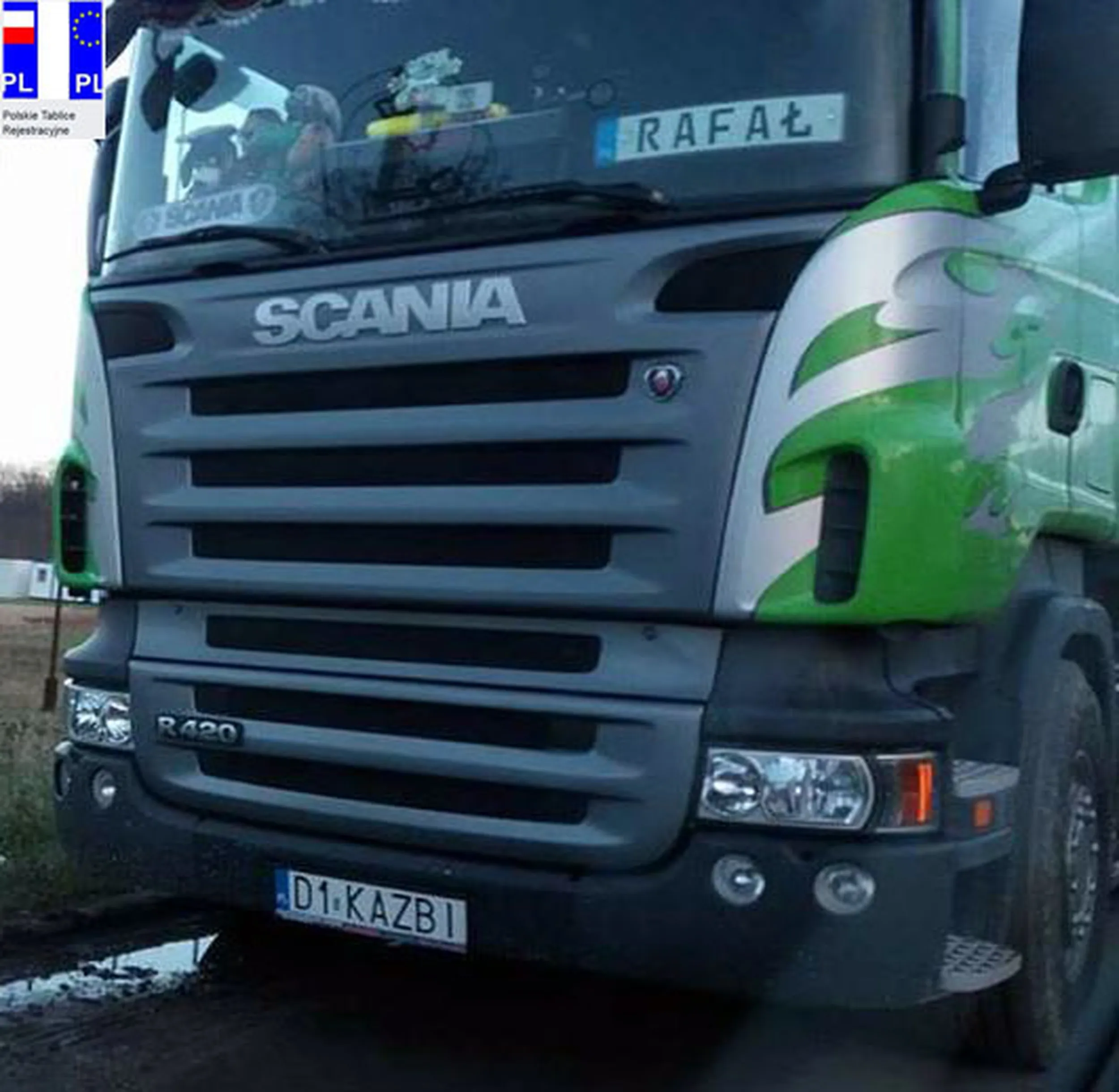 Fajny numer, blacha D1 KAZBI