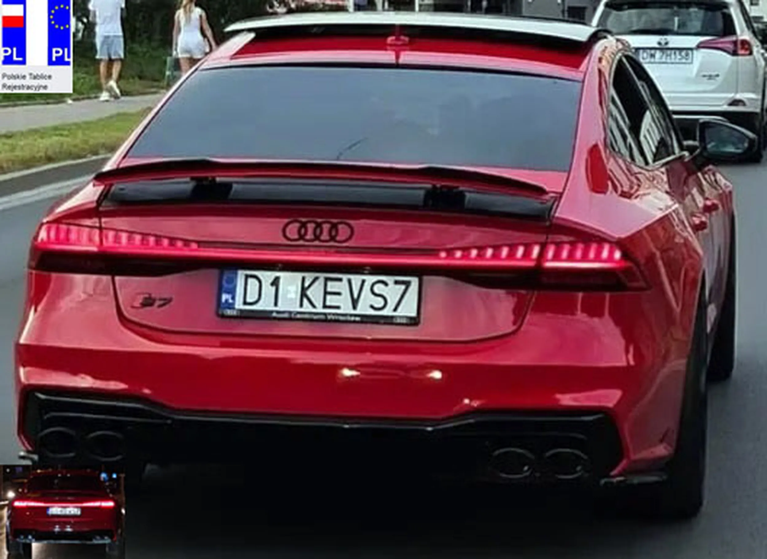 Fajny numer, blacha D1 KEVS7