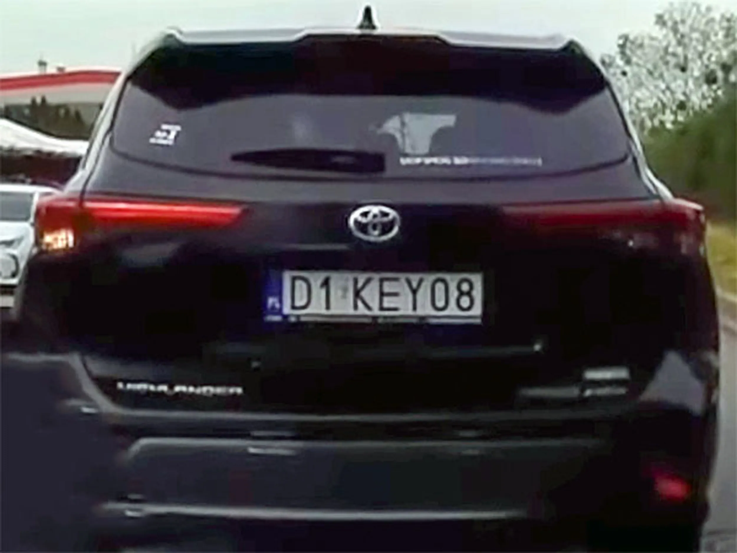 Fajny numer, blacha D1 KEY08