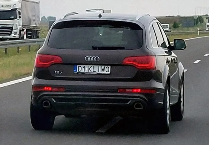 Fajny numer, blacha D1 KLIWO