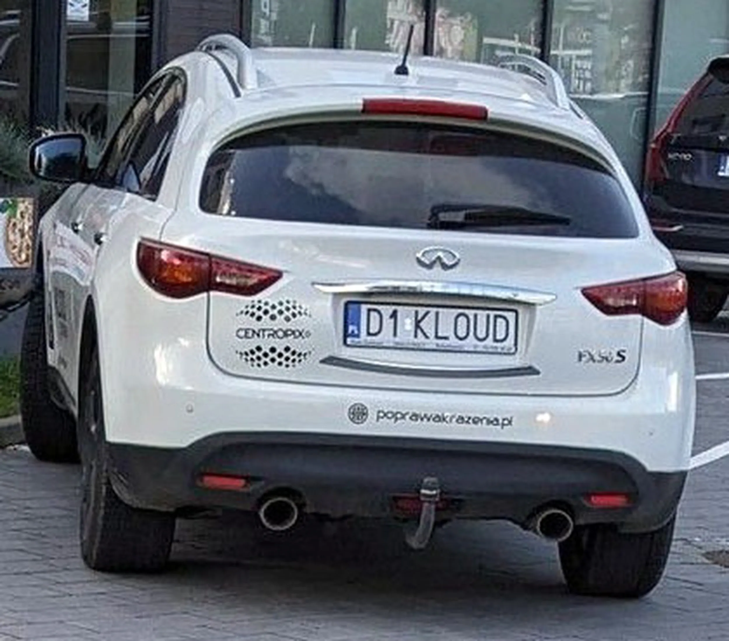 Fajny numer, blacha D1 KLOUD