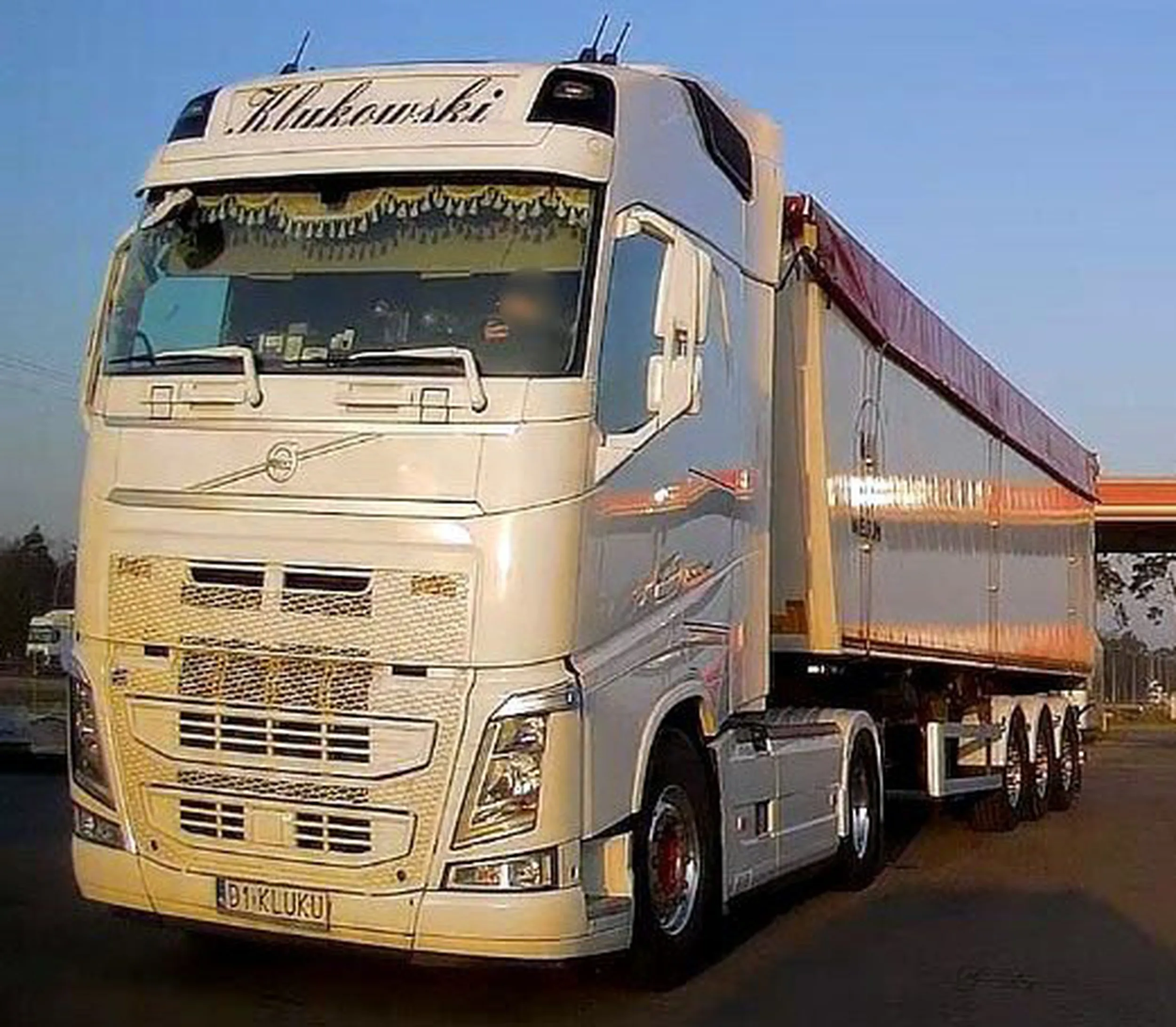 Fajny numer, blacha D1 KLUKU