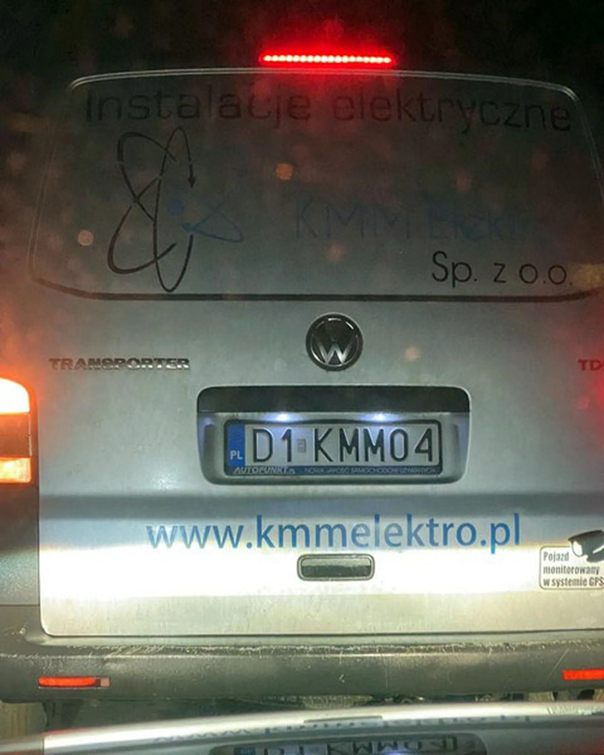 Fajny numer, blacha D1 KMM04