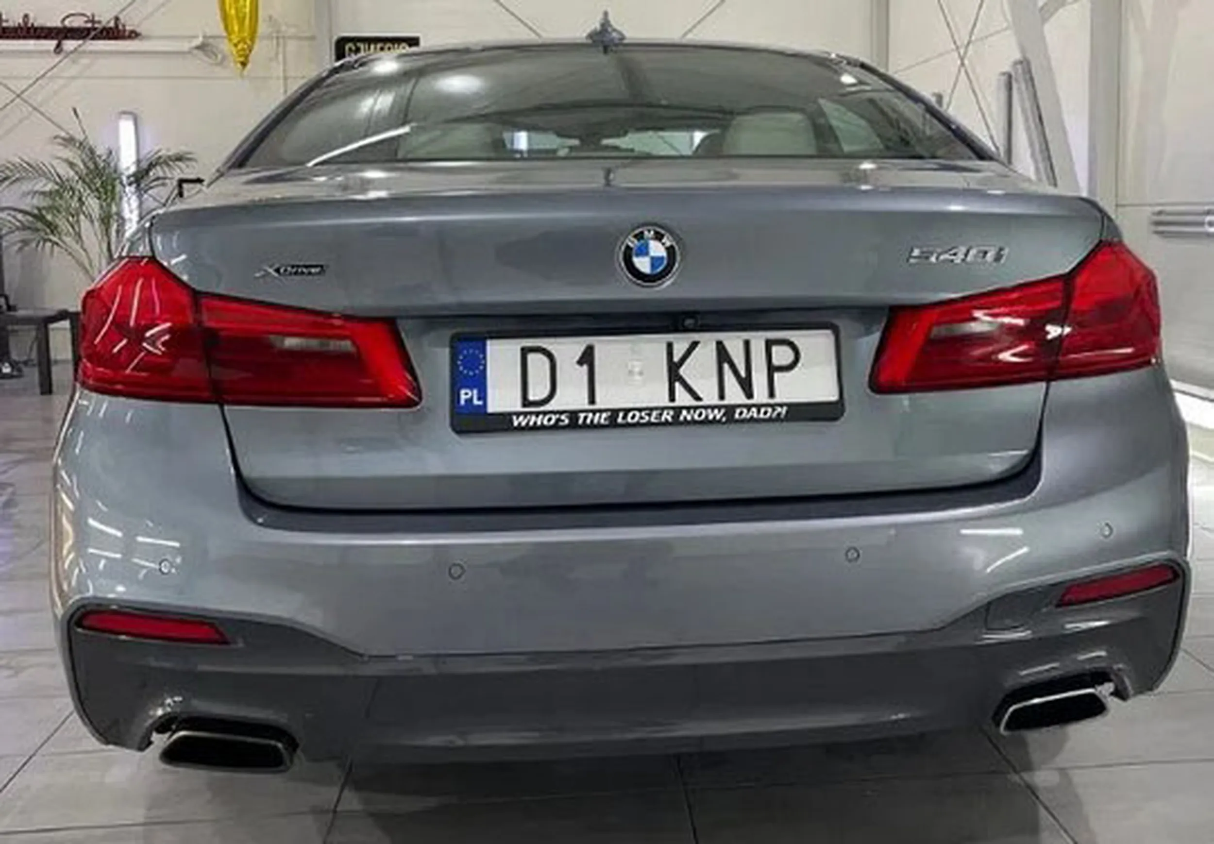 Fajny numer, blacha D1 KNP