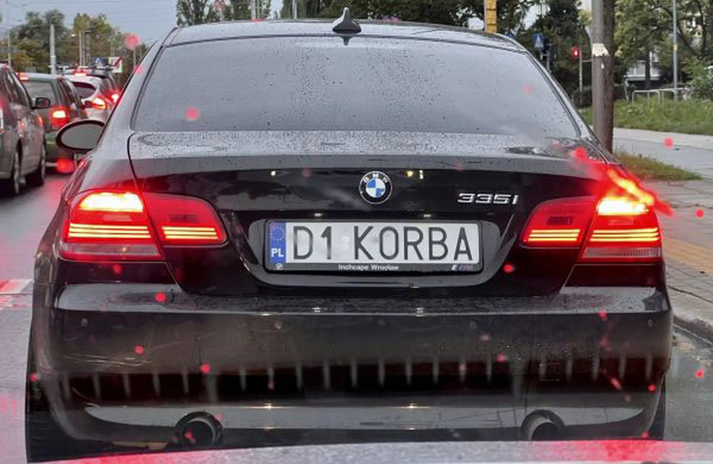 Fajny numer, blacha D1 KORBA