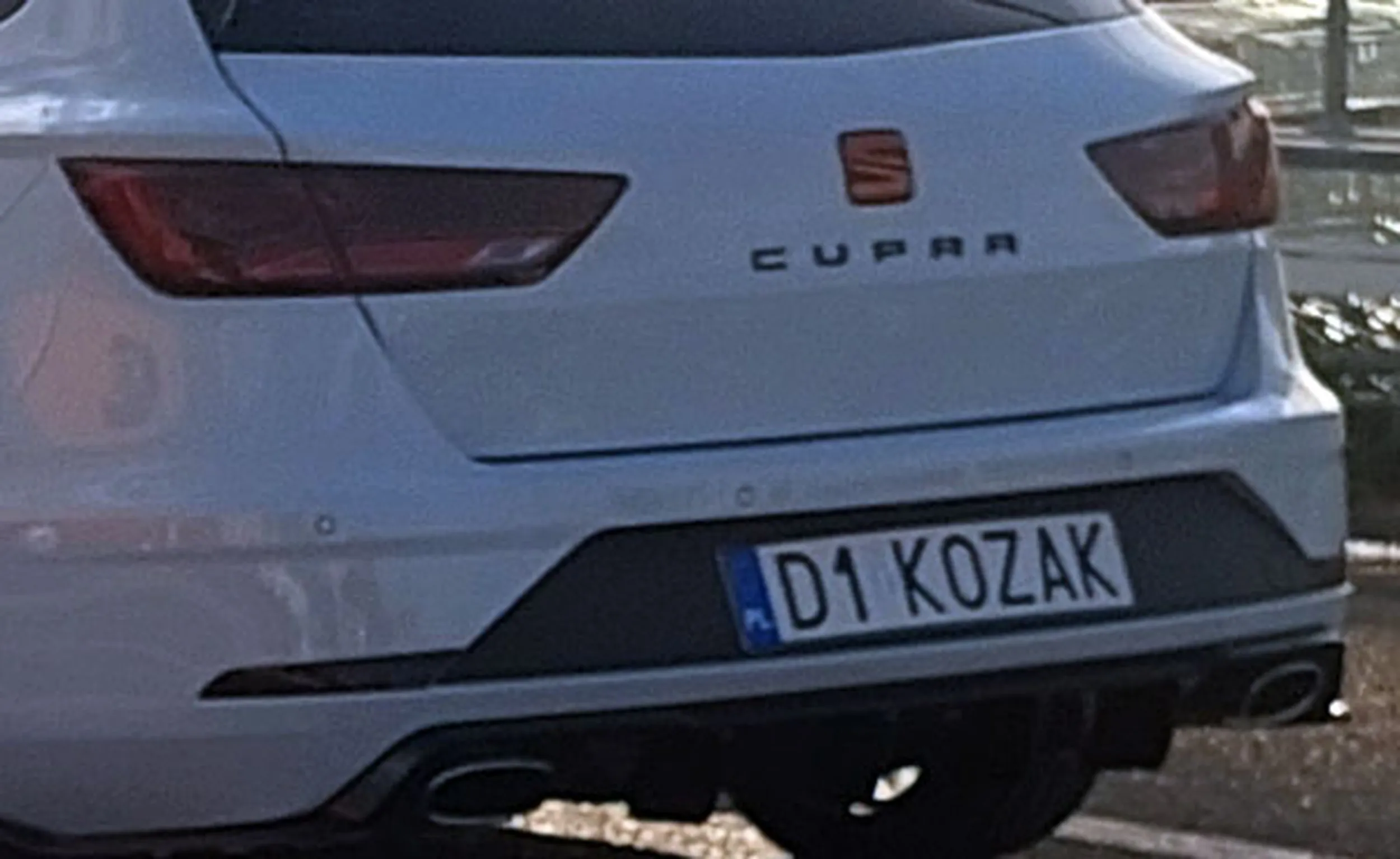 Fajny numer, blacha D1 KOZAK