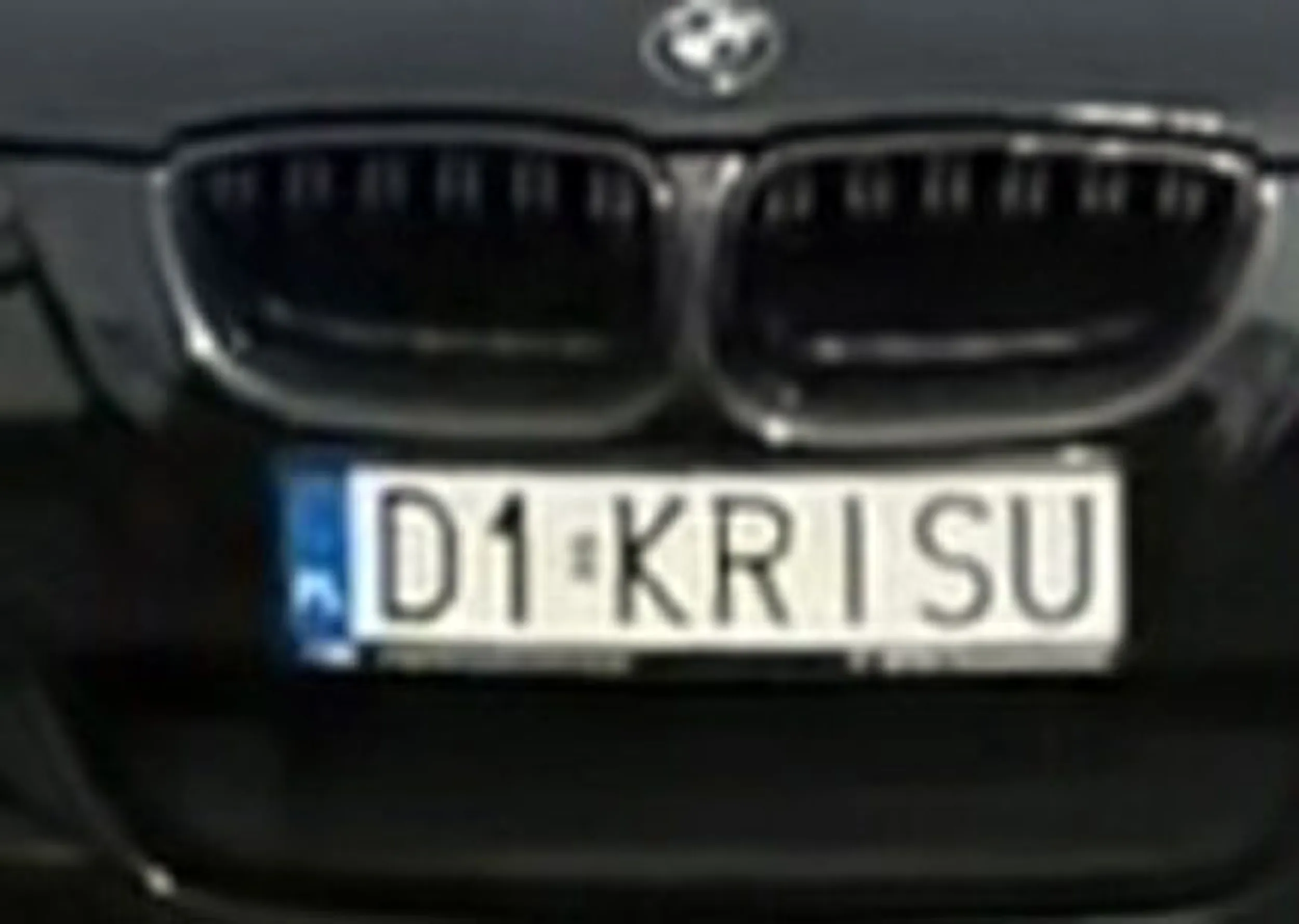 Fajny numer, blacha D1 KRISU