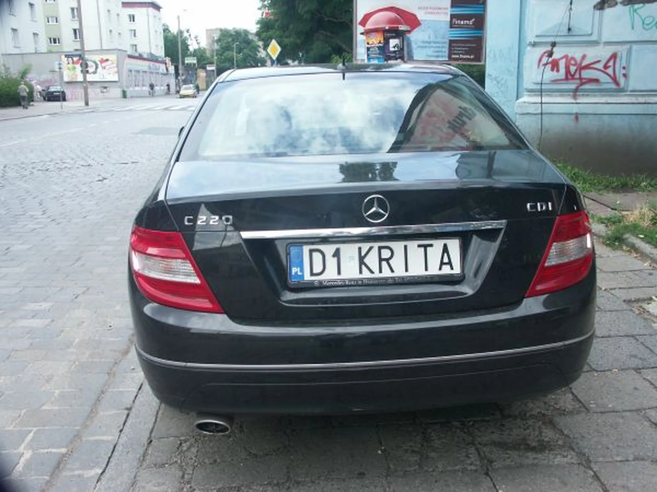 Fajny numer, blacha D1 KRITA