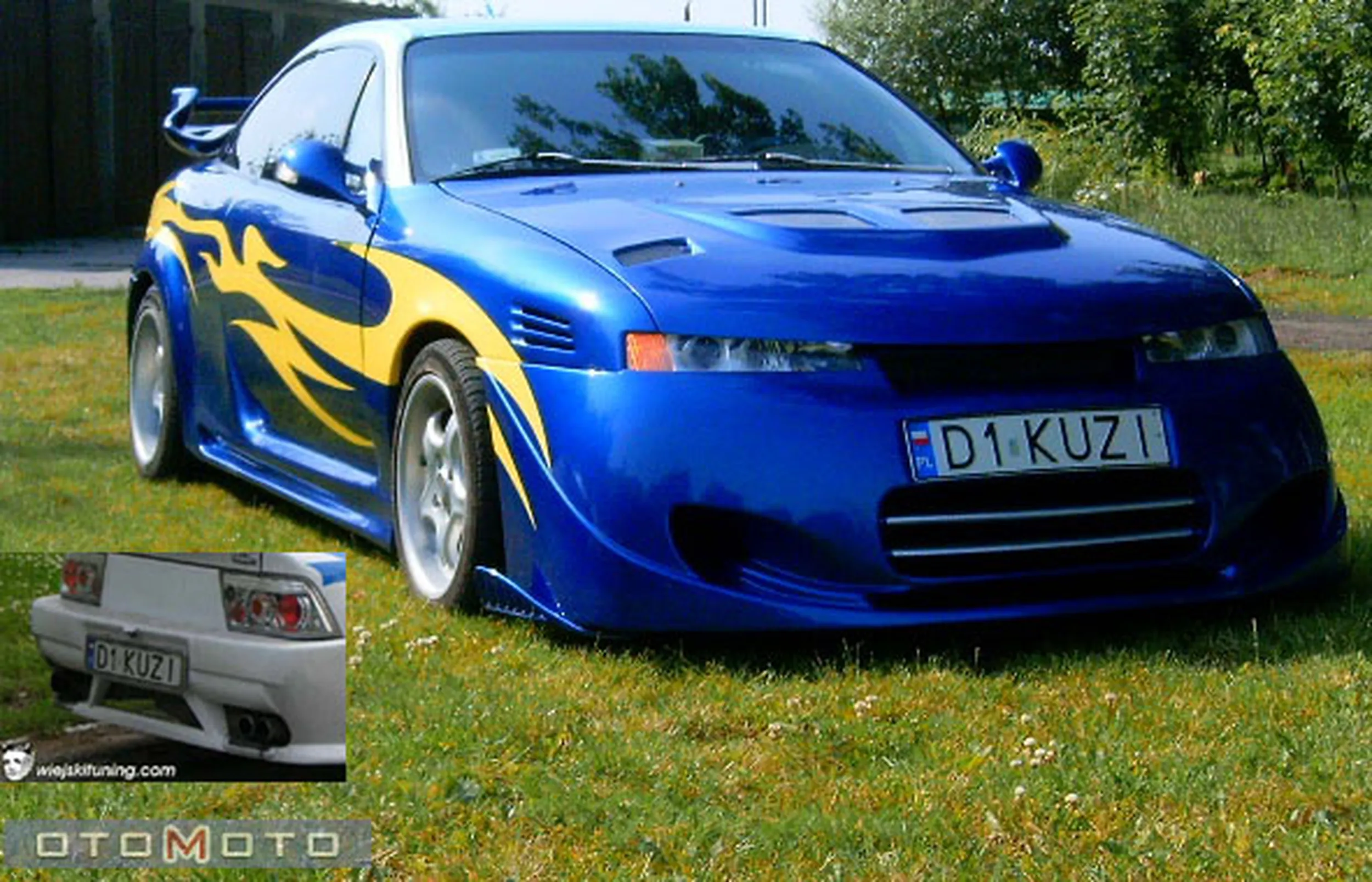 Fajny numer, blacha D1 KUZI