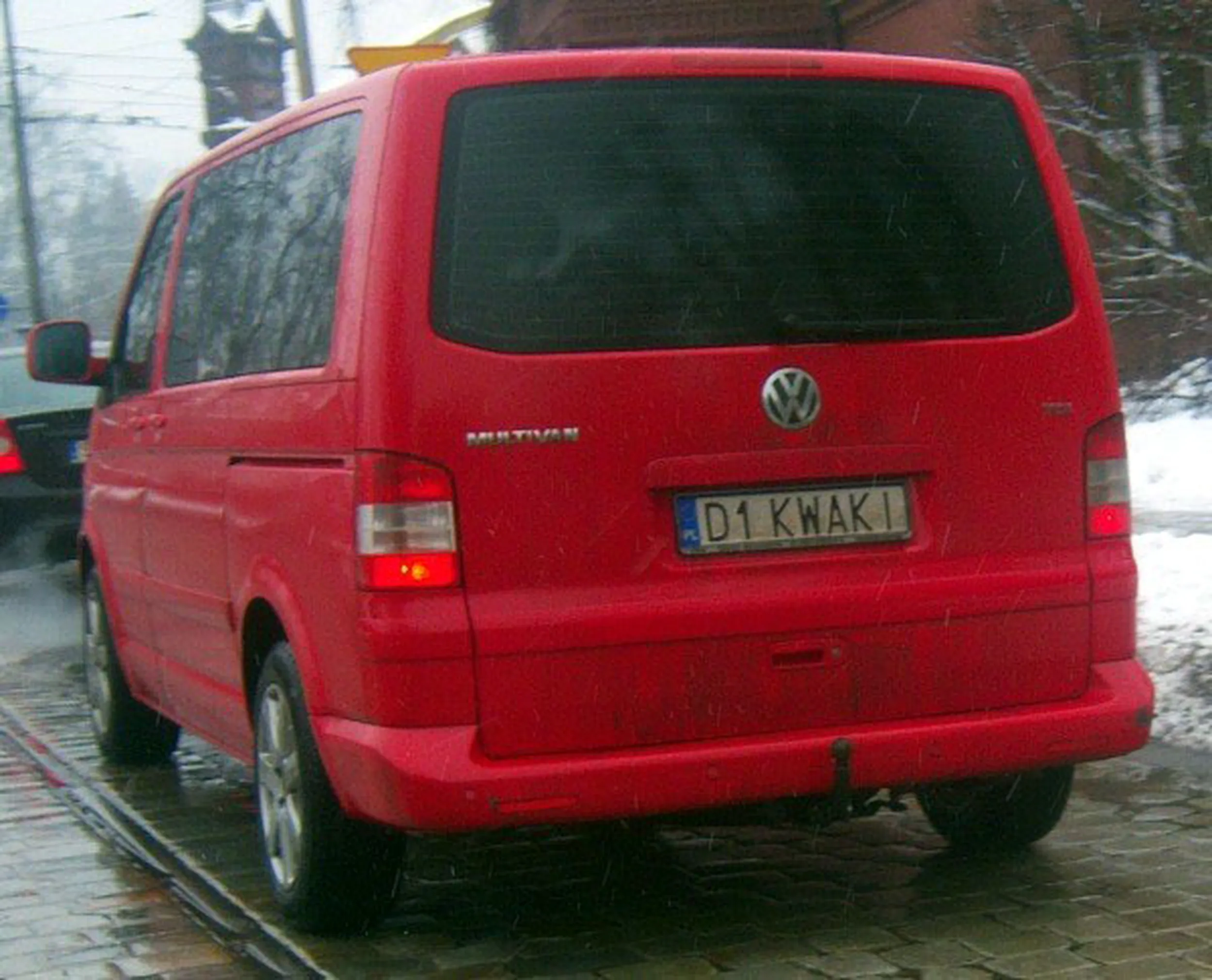 Fajny numer, blacha D1 KWAKI