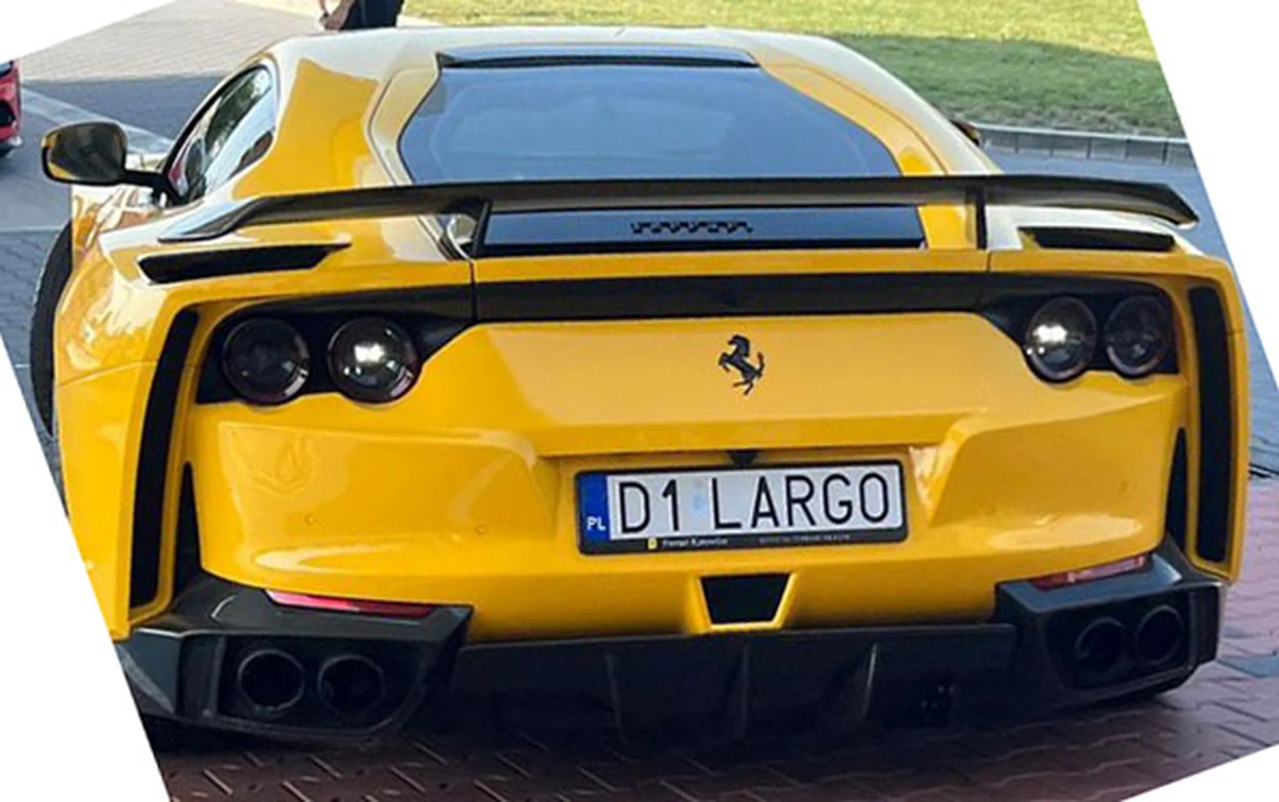 Fajny numer, blacha D1 LARGO