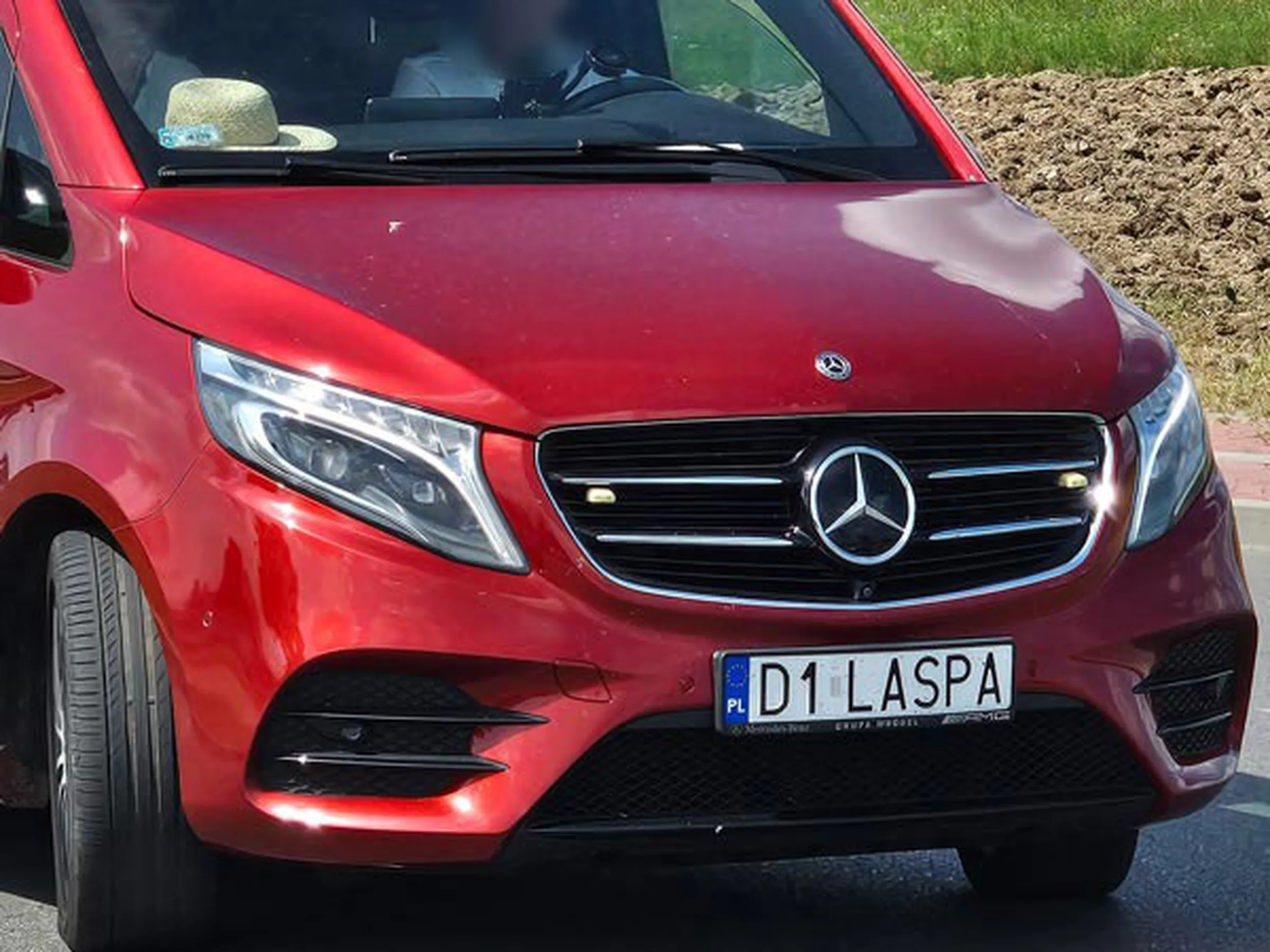 Fajny numer, blacha D1 LASPA