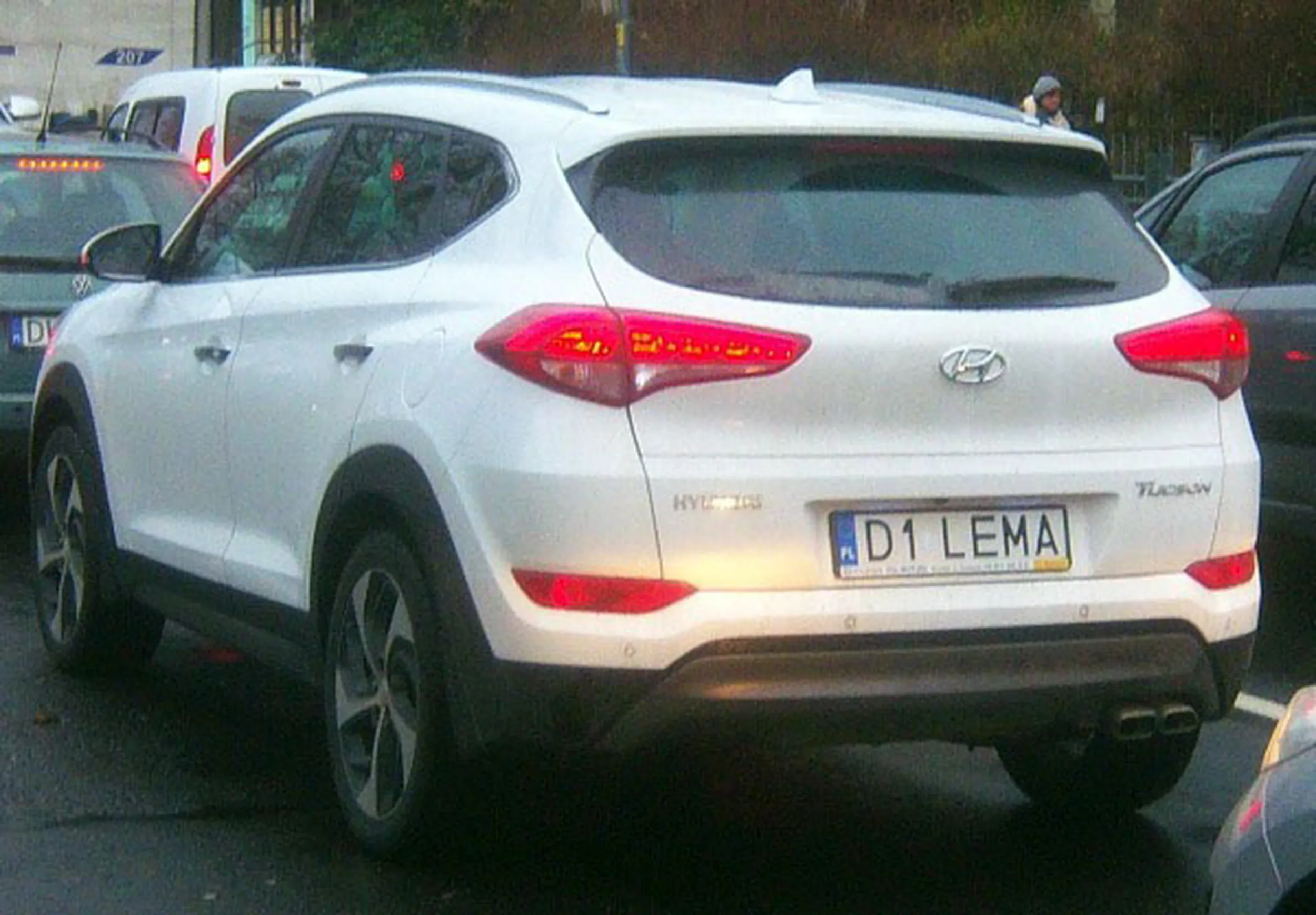 Fajny numer, blacha D1 LEMA