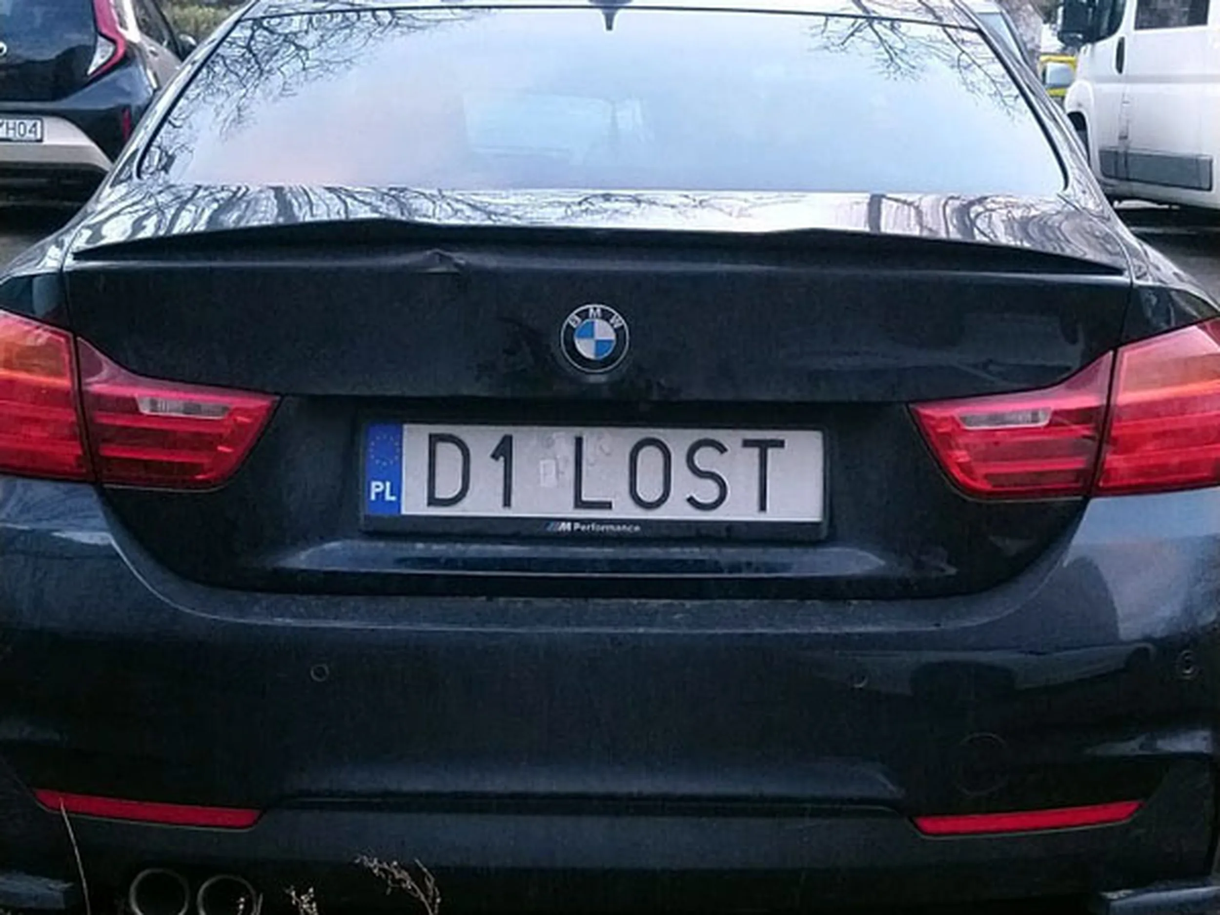 Fajny numer, blacha D1 LOST