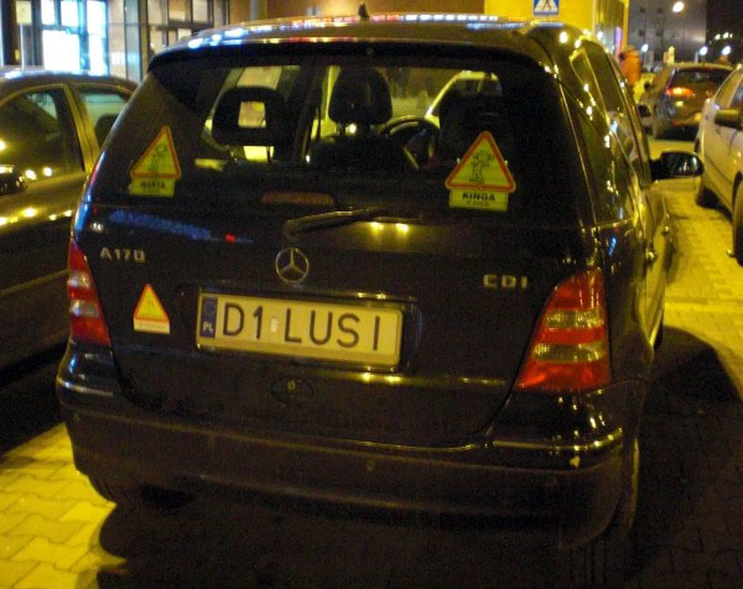 Fajny numer, blacha D1 LUSI