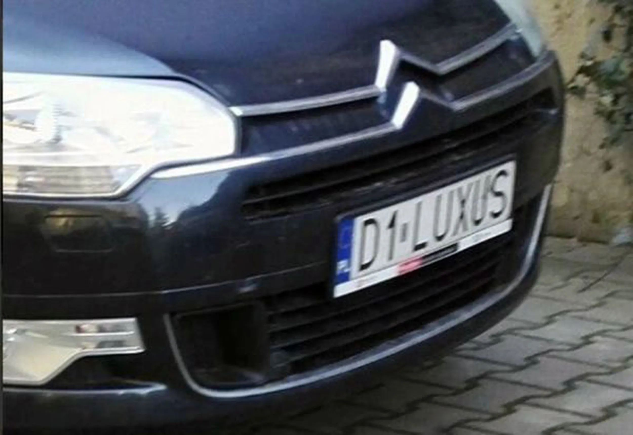 Fajny numer, blacha D1 LUXUS