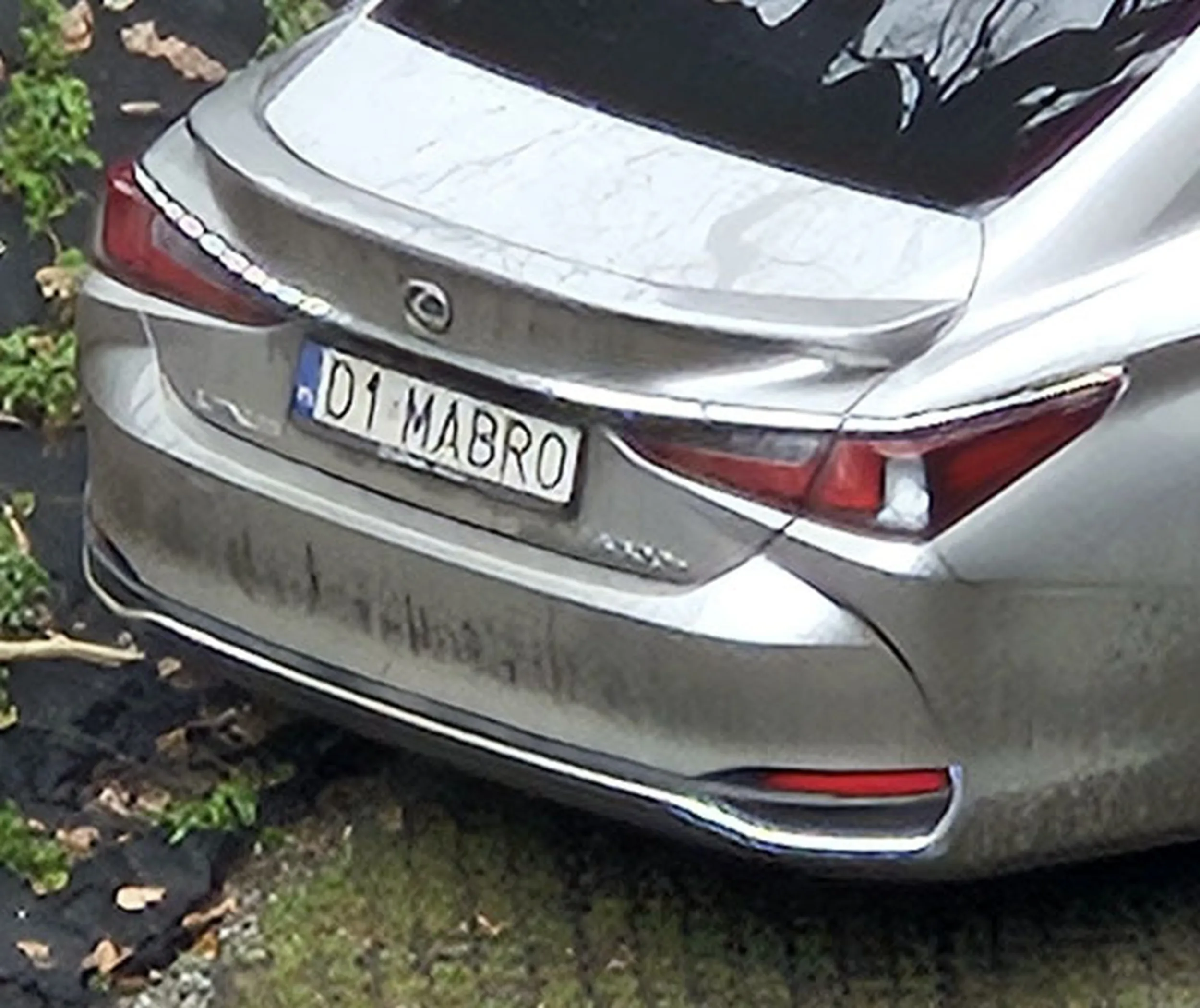 Fajny numer, blacha D1 MABRO