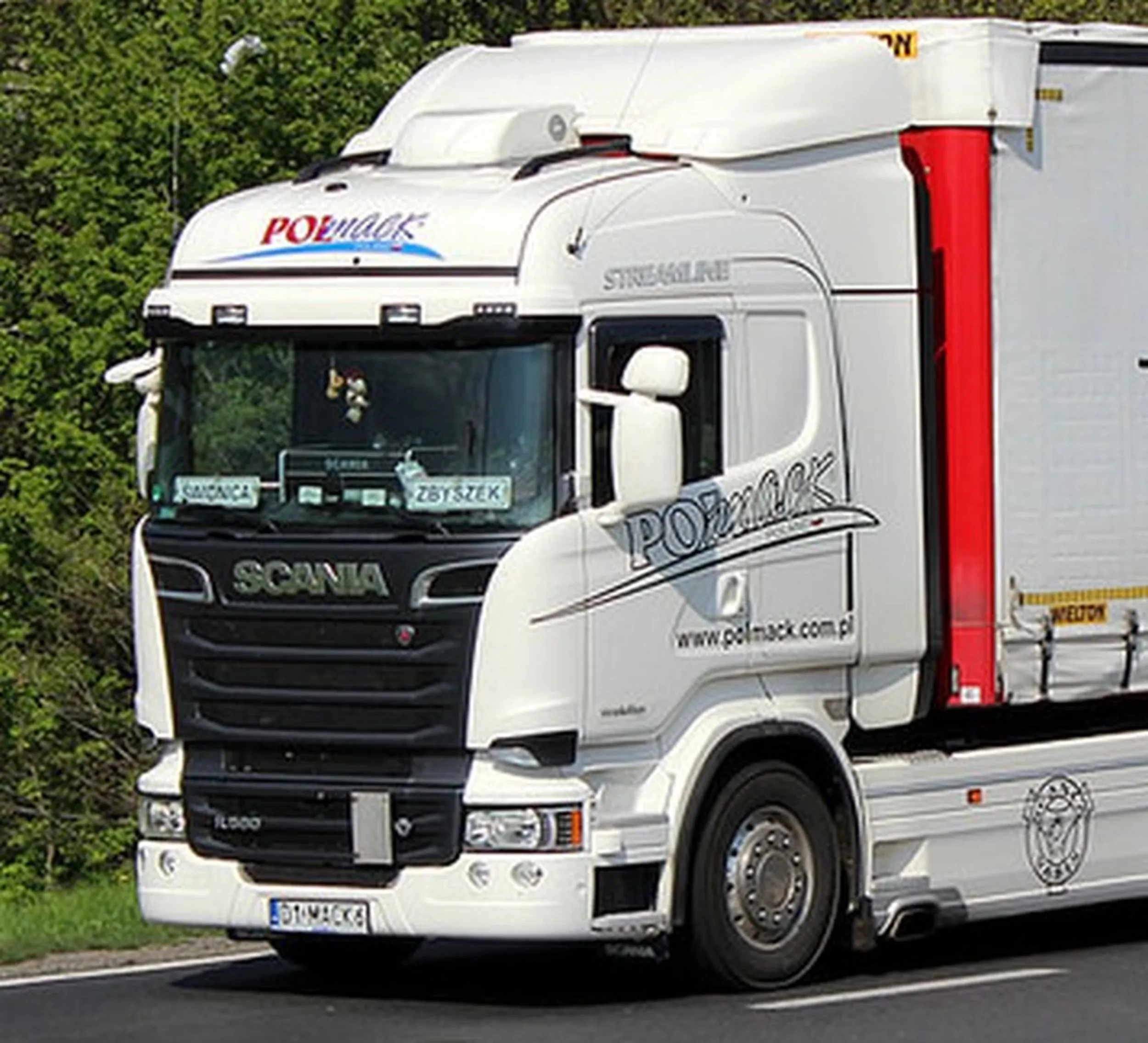 Fajny numer, blacha D1 MACK6