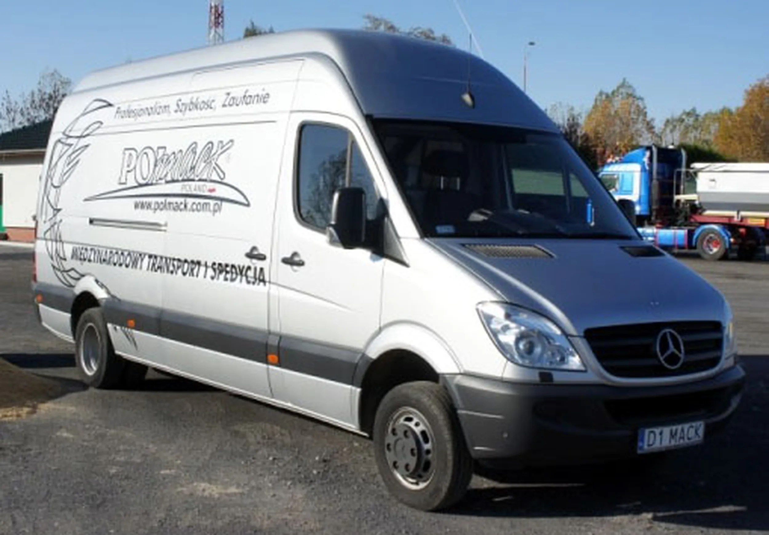 Fajny numer, blacha D1 MACK