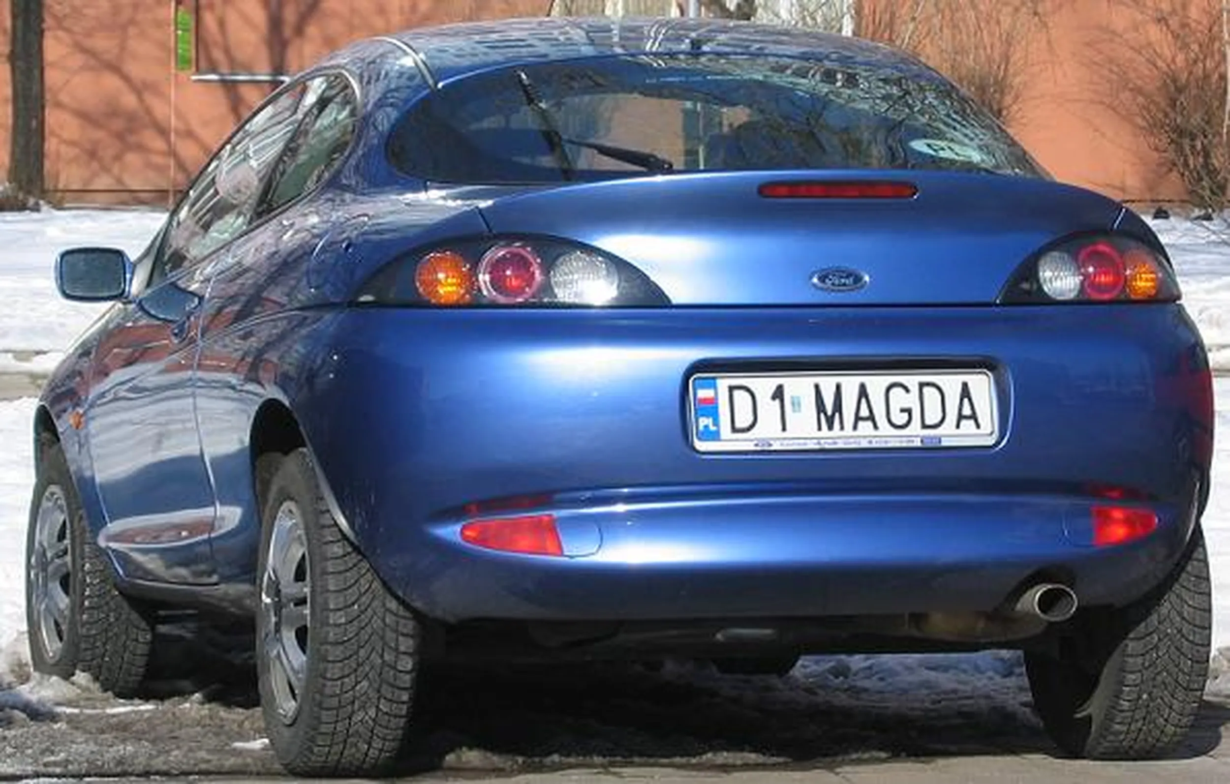 Fajny numer, blacha D1 MAGDA