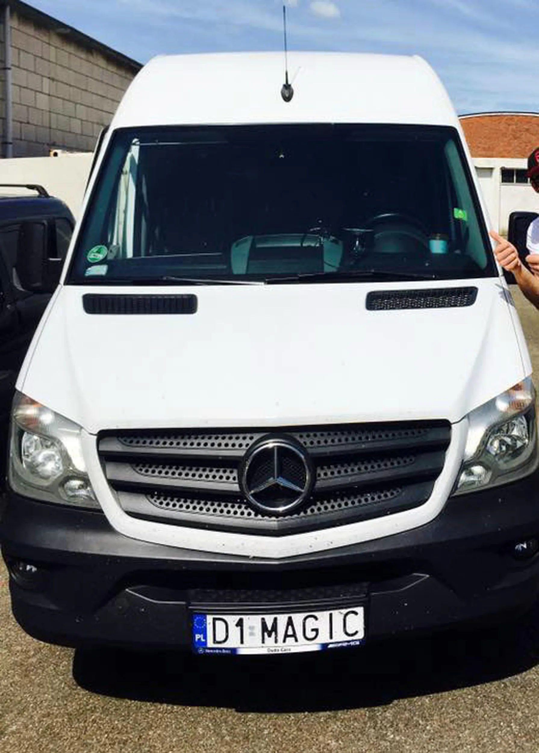 Fajny numer, blacha D1 MAGIC