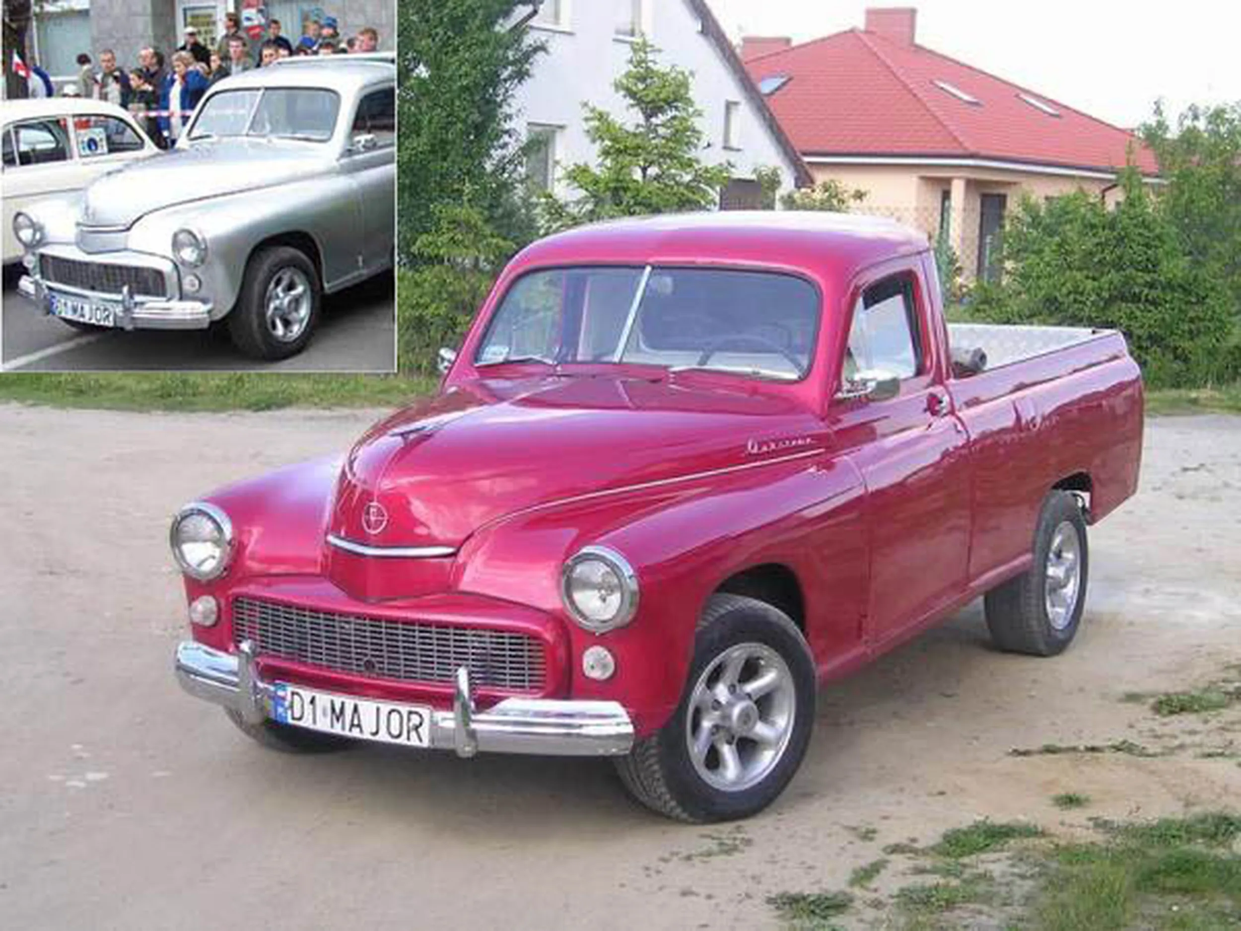 Fajny numer, blacha D1 MAJOR