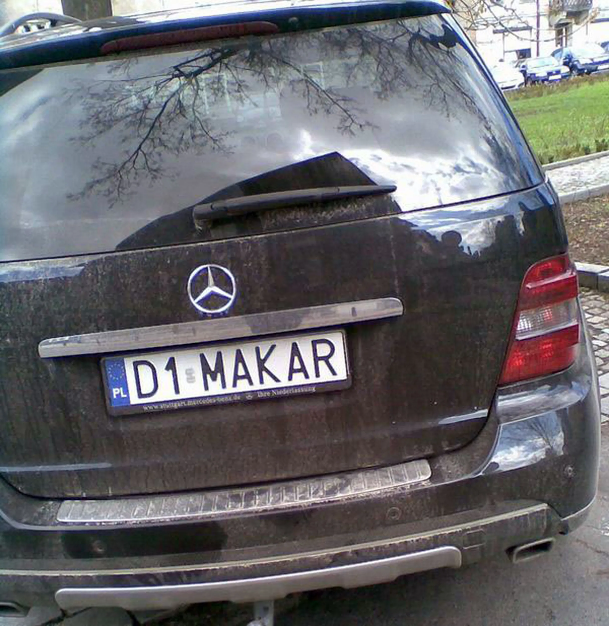 Fajny numer, blacha D1 MAKAR