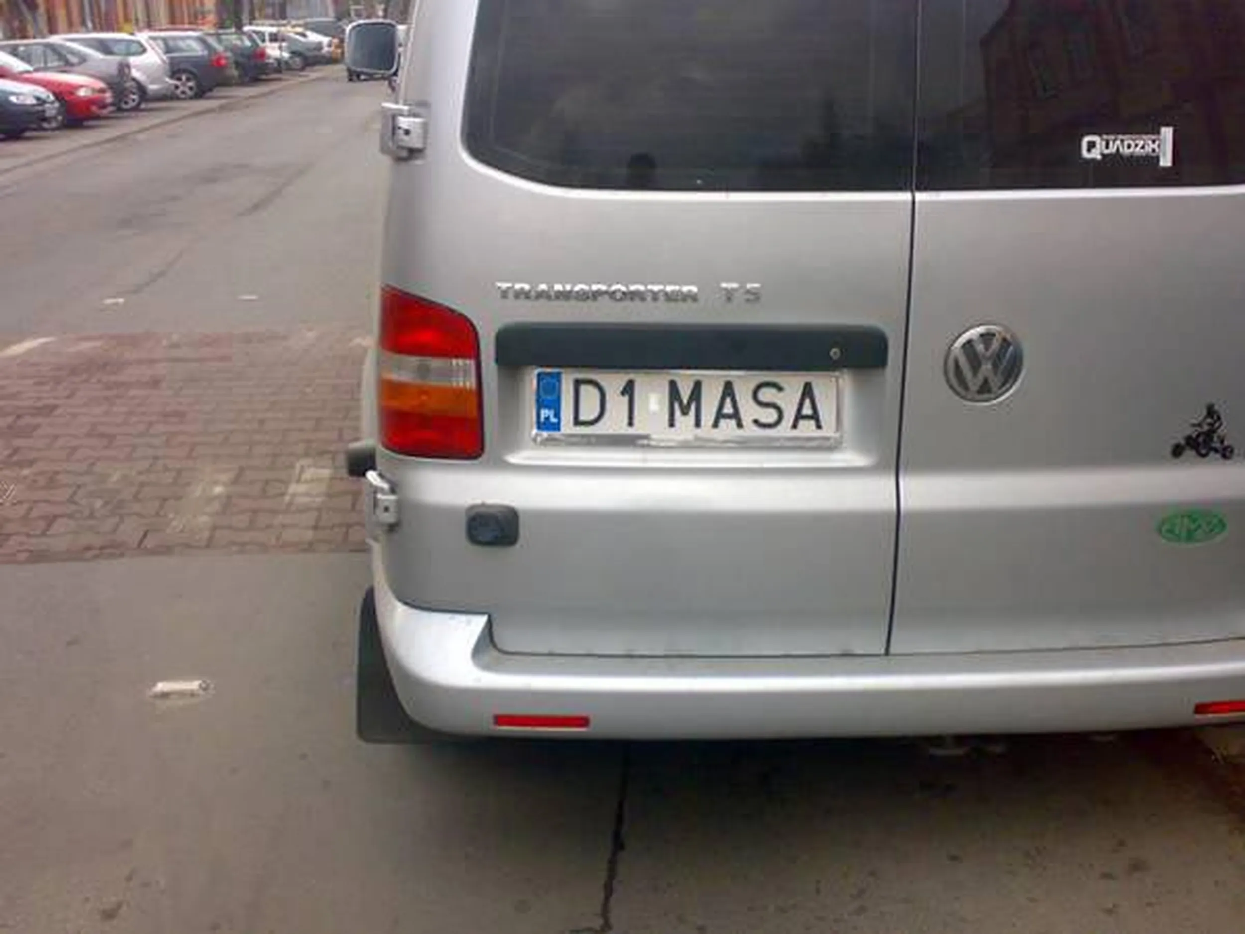 Fajny numer, blacha D1 MASA