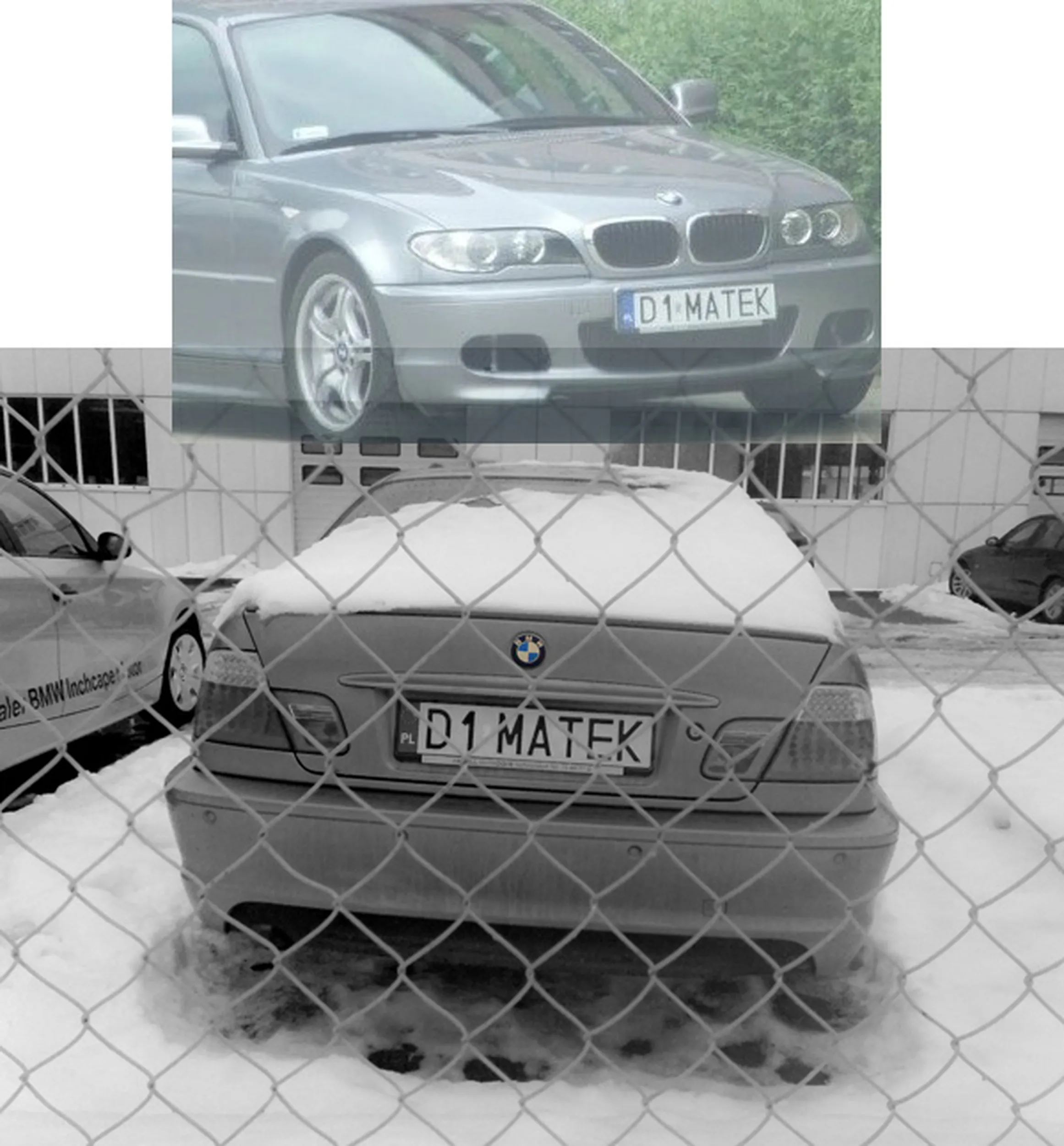 Fajny numer, blacha D1 MATEK