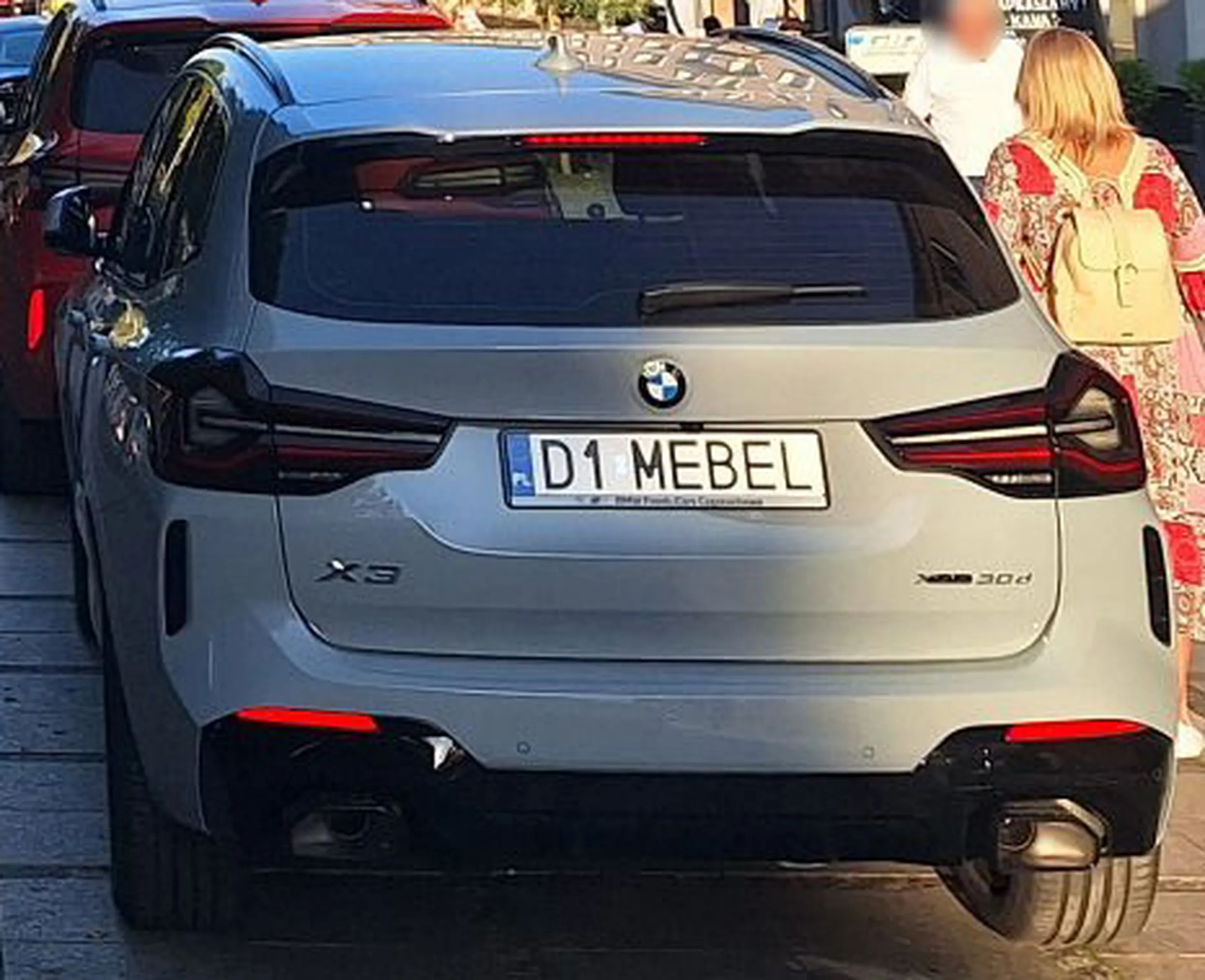 Fajny numer, blacha D1 MEBEL