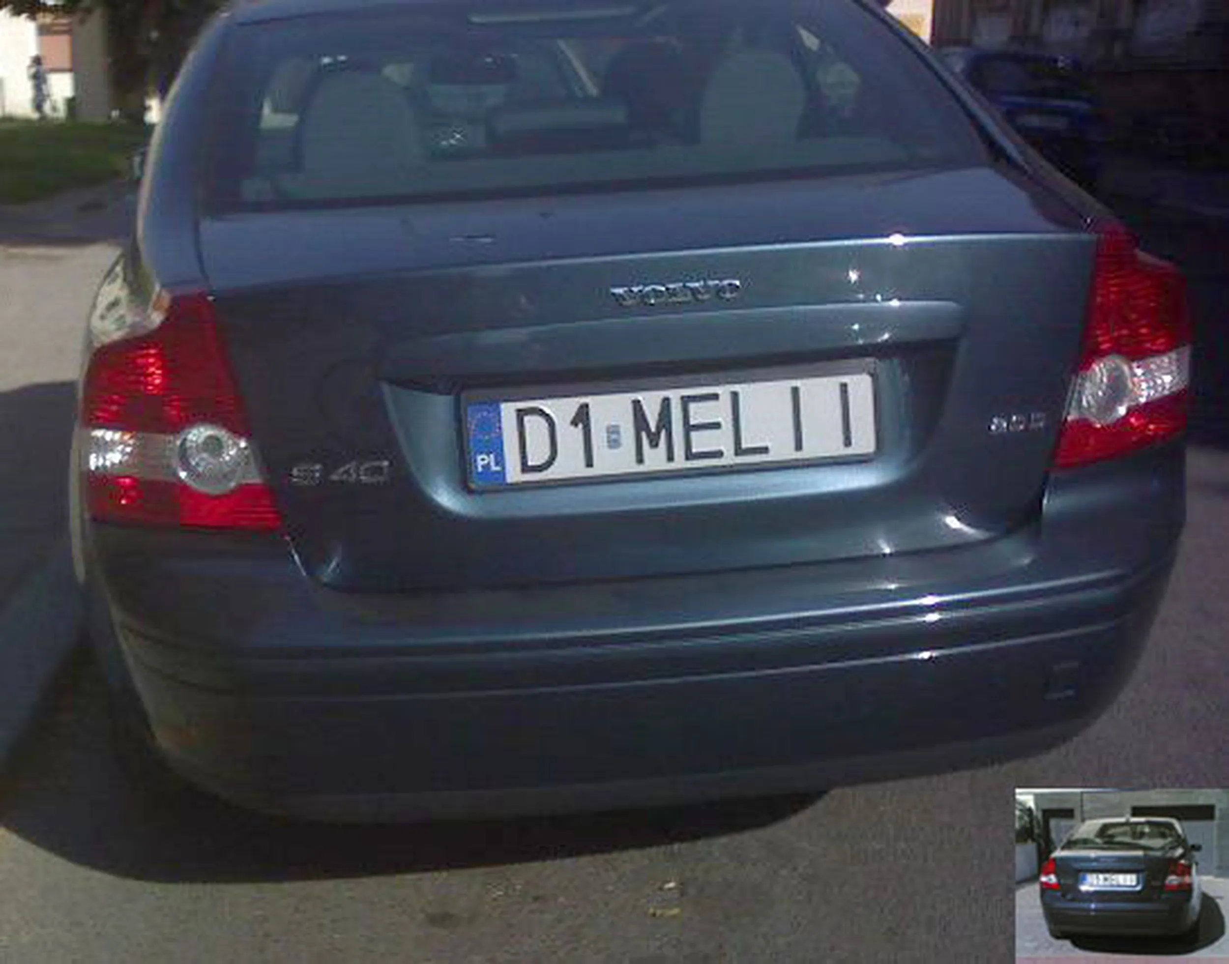 Fajny numer, blacha D1 MELII