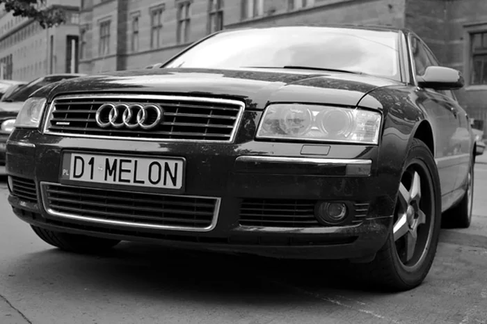 Fajny numer, blacha D1 MELON