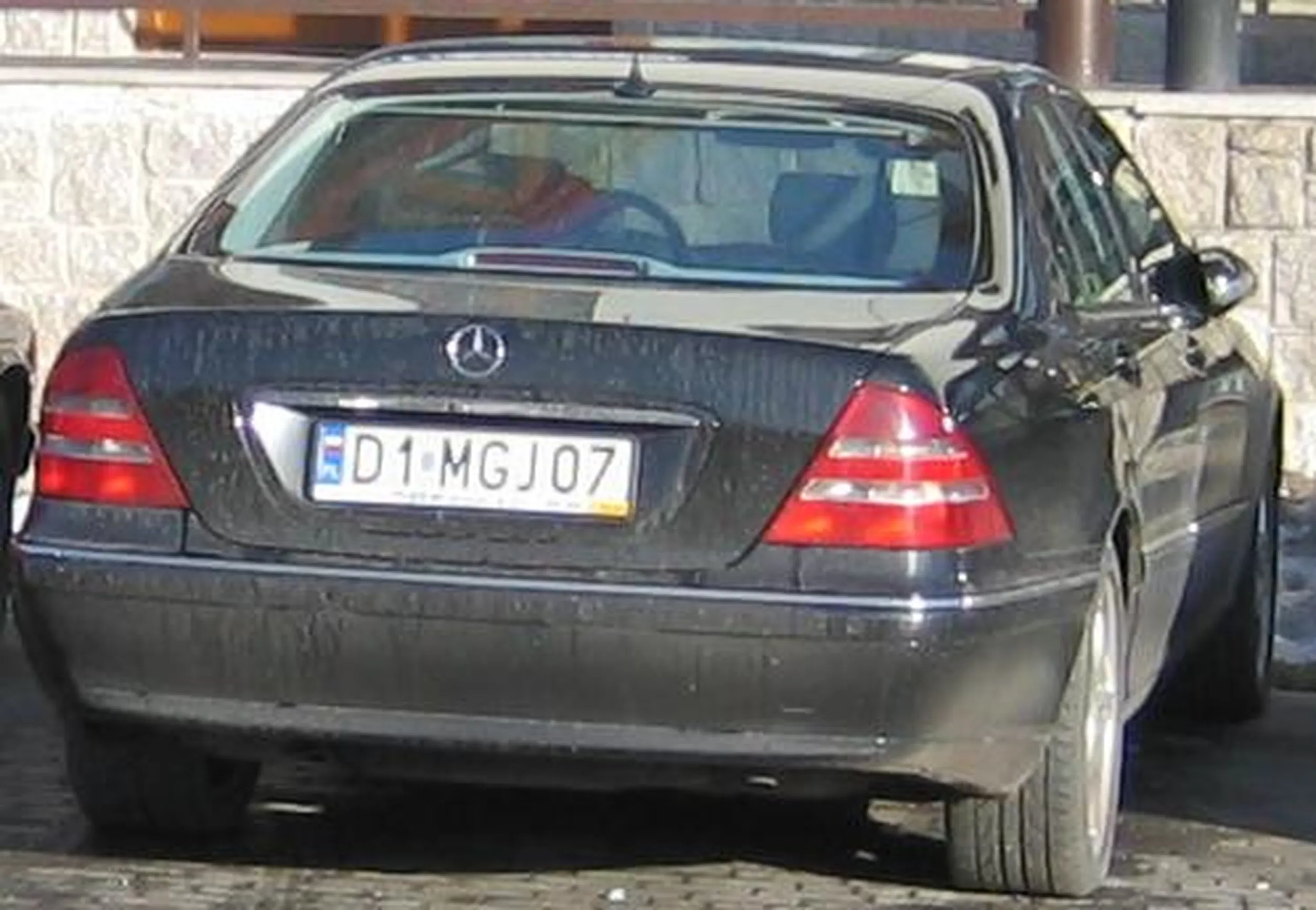 Fajny numer, blacha D1 MGJ07