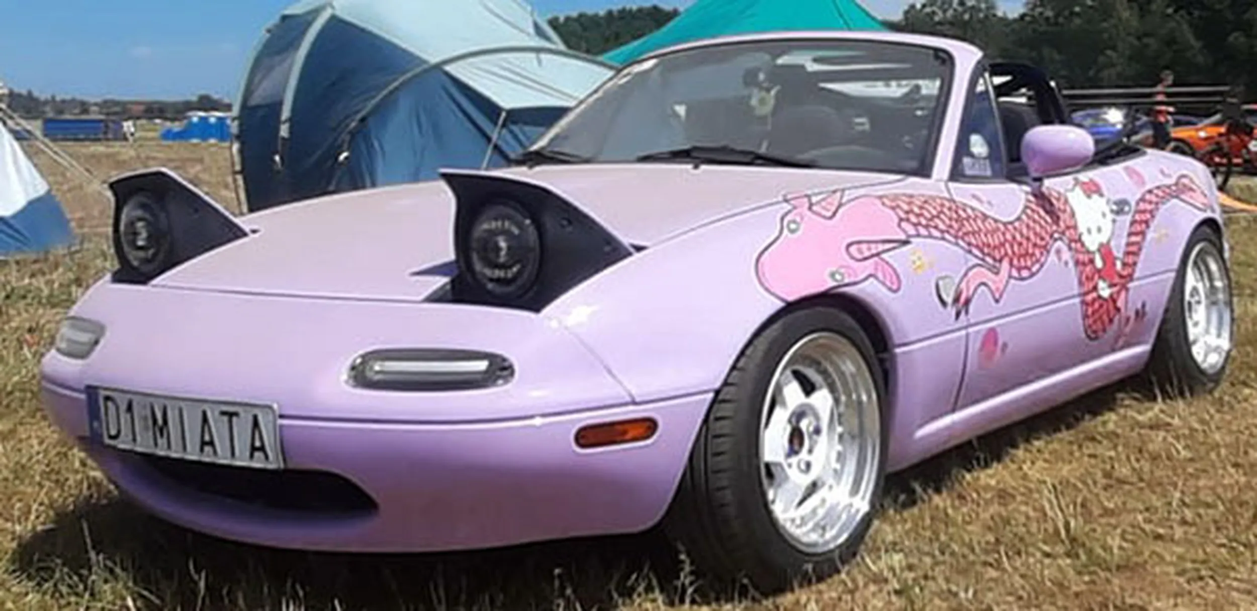 Fajny numer, blacha D1 MIATA