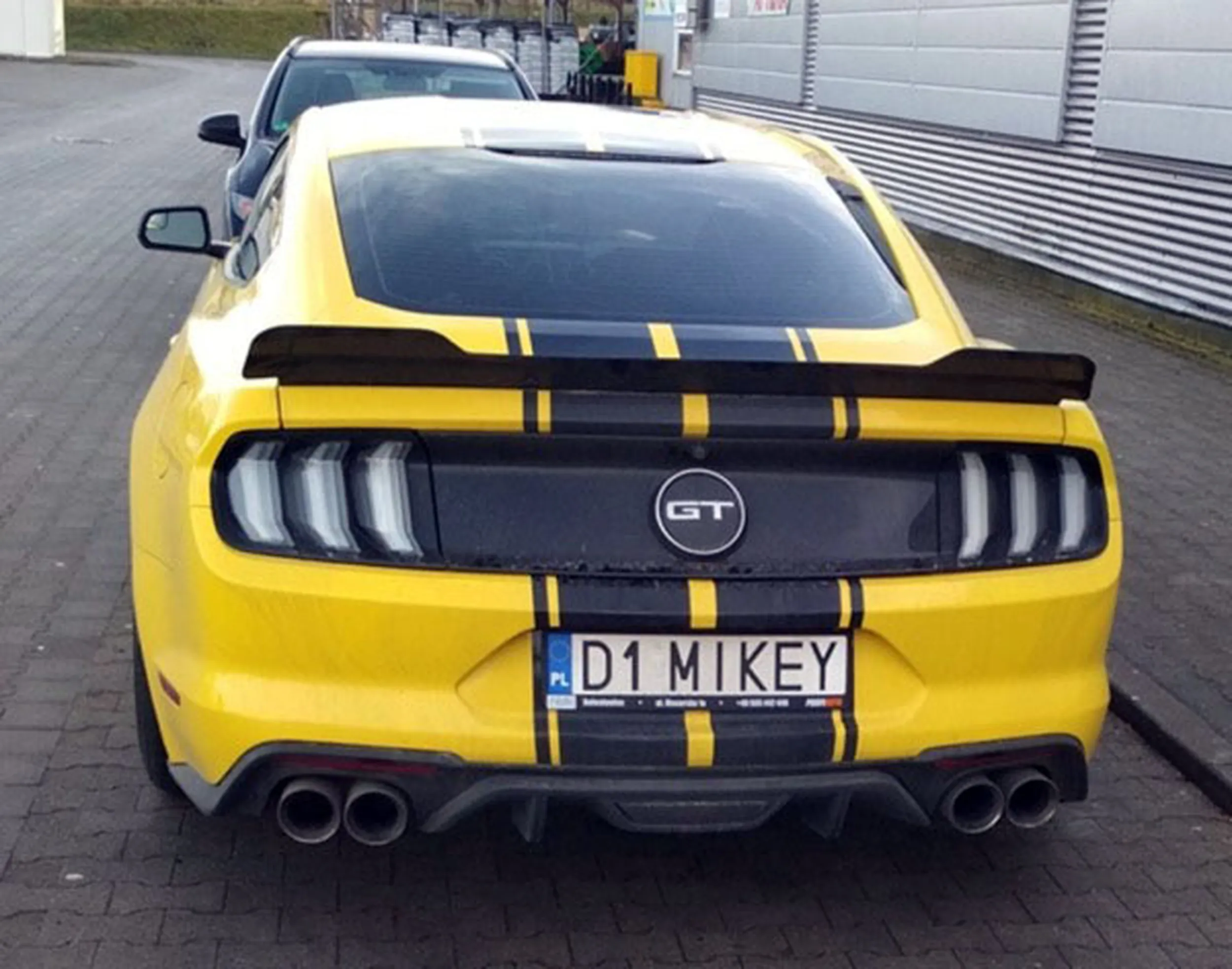 Fajny numer, blacha D1 MIKEY