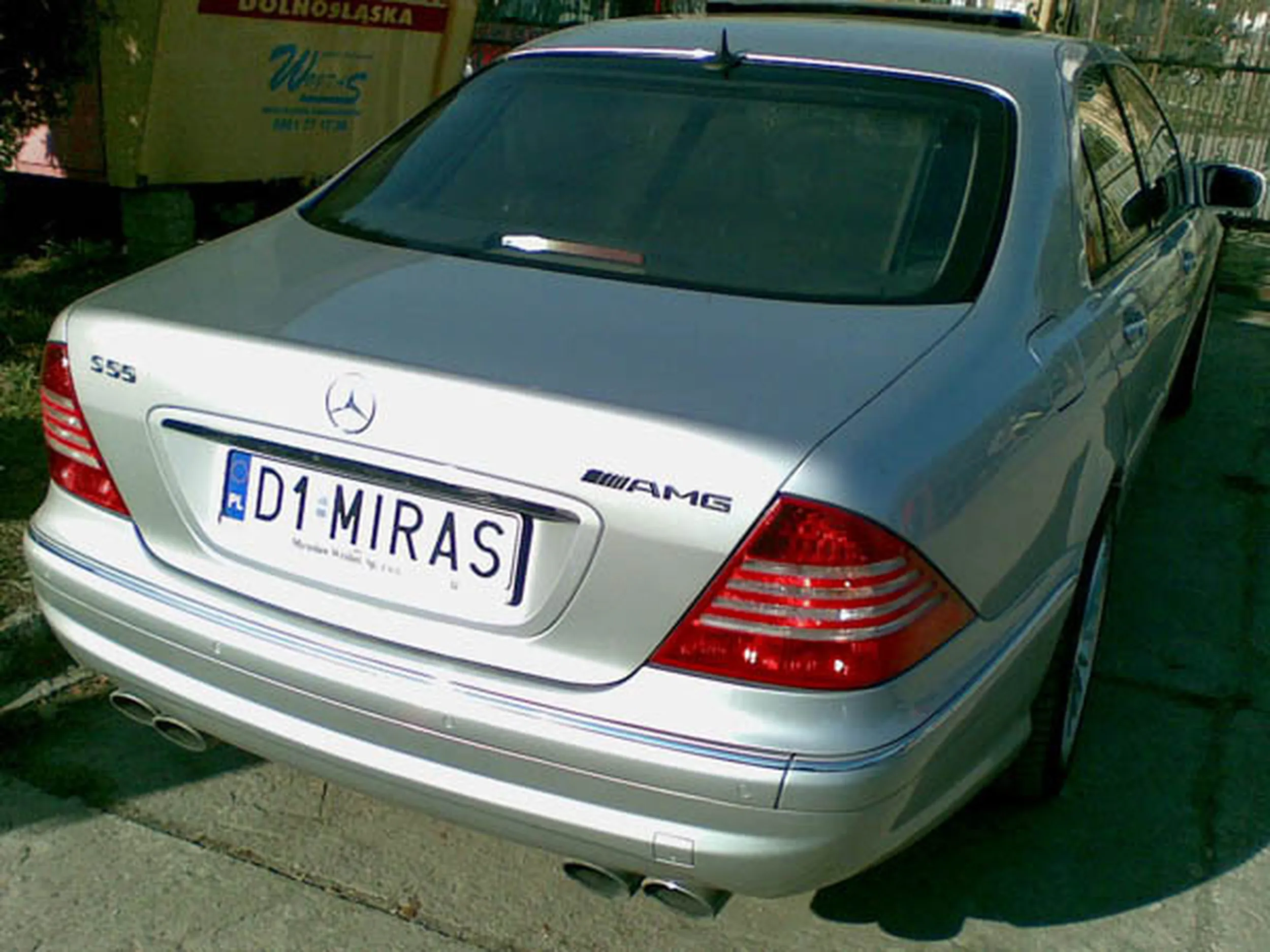 Fajny numer, blacha D1 MIRAS