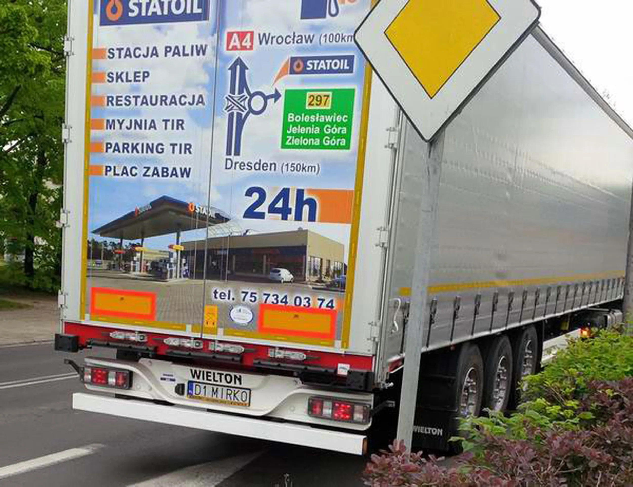 Fajny numer, blacha D1 MIRKO