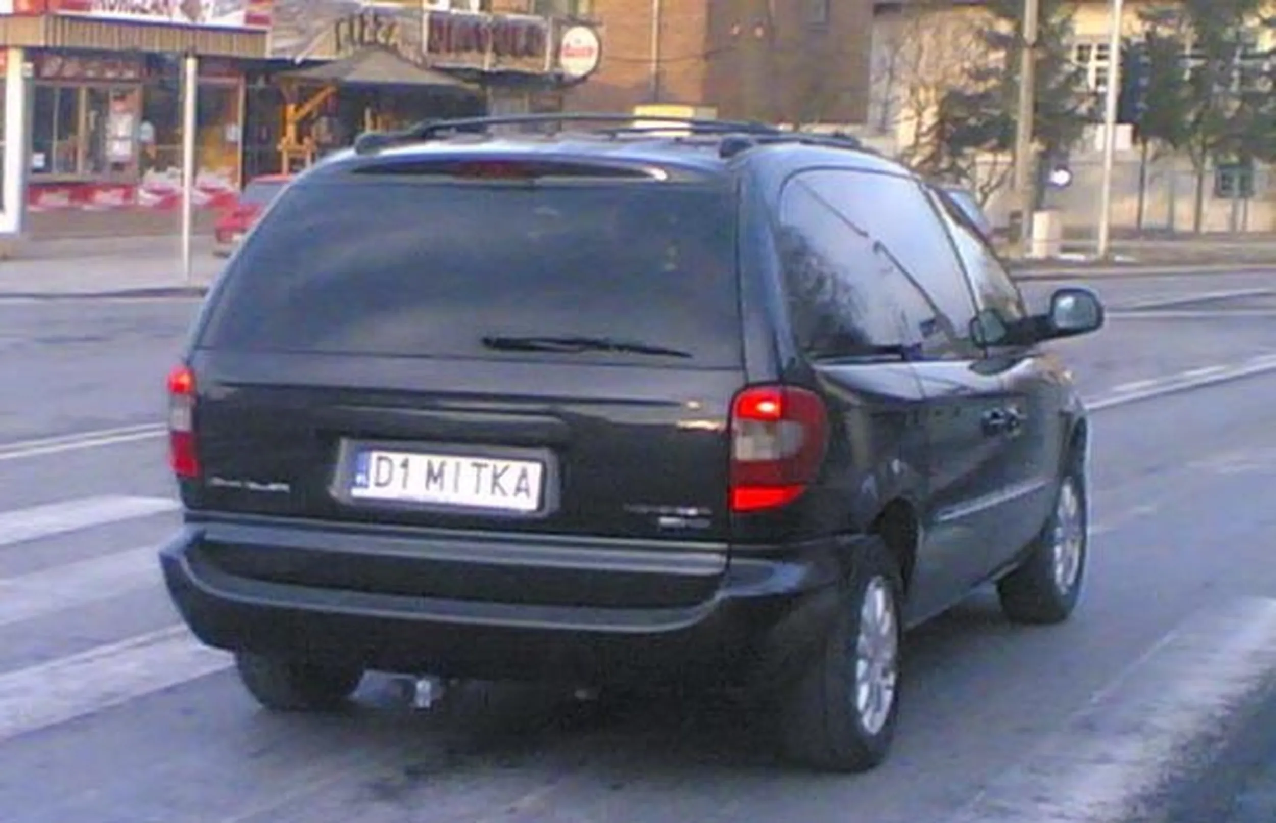 Fajny numer, blacha D1 MITKA