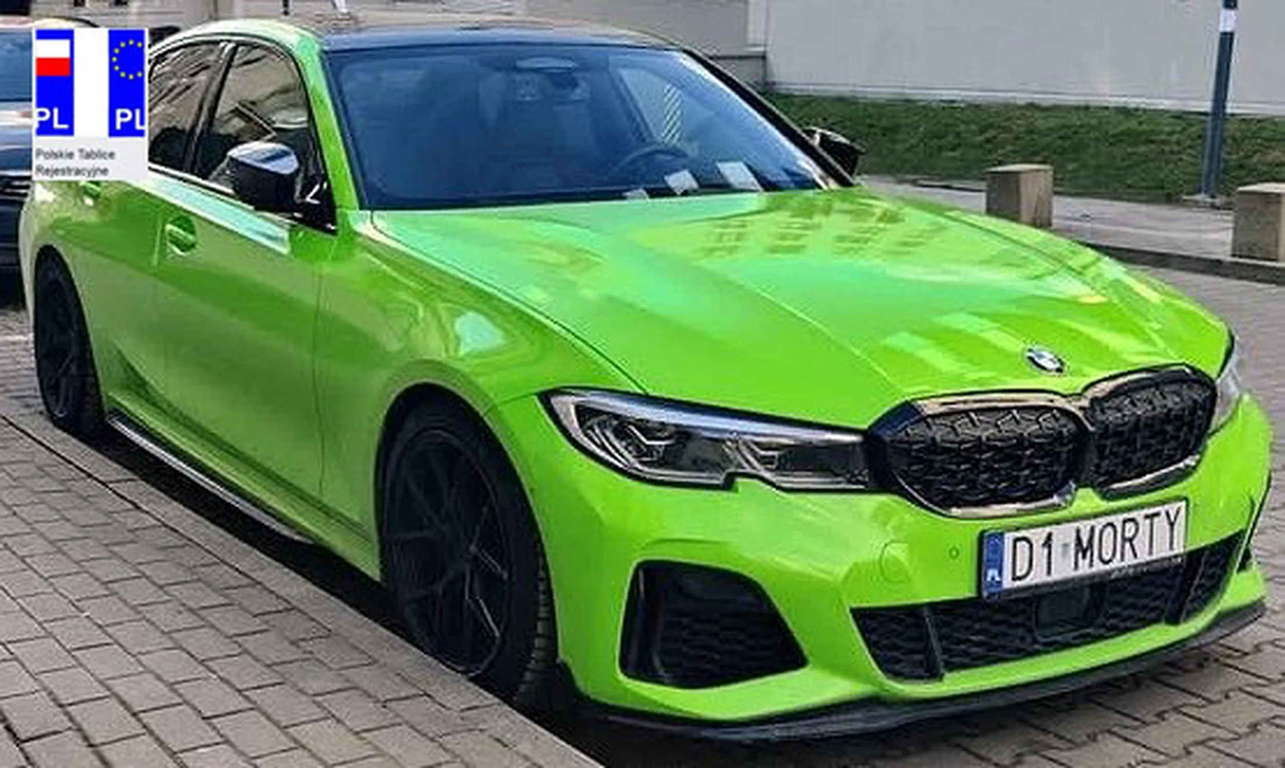 Fajny numer, blacha D1 MORTY