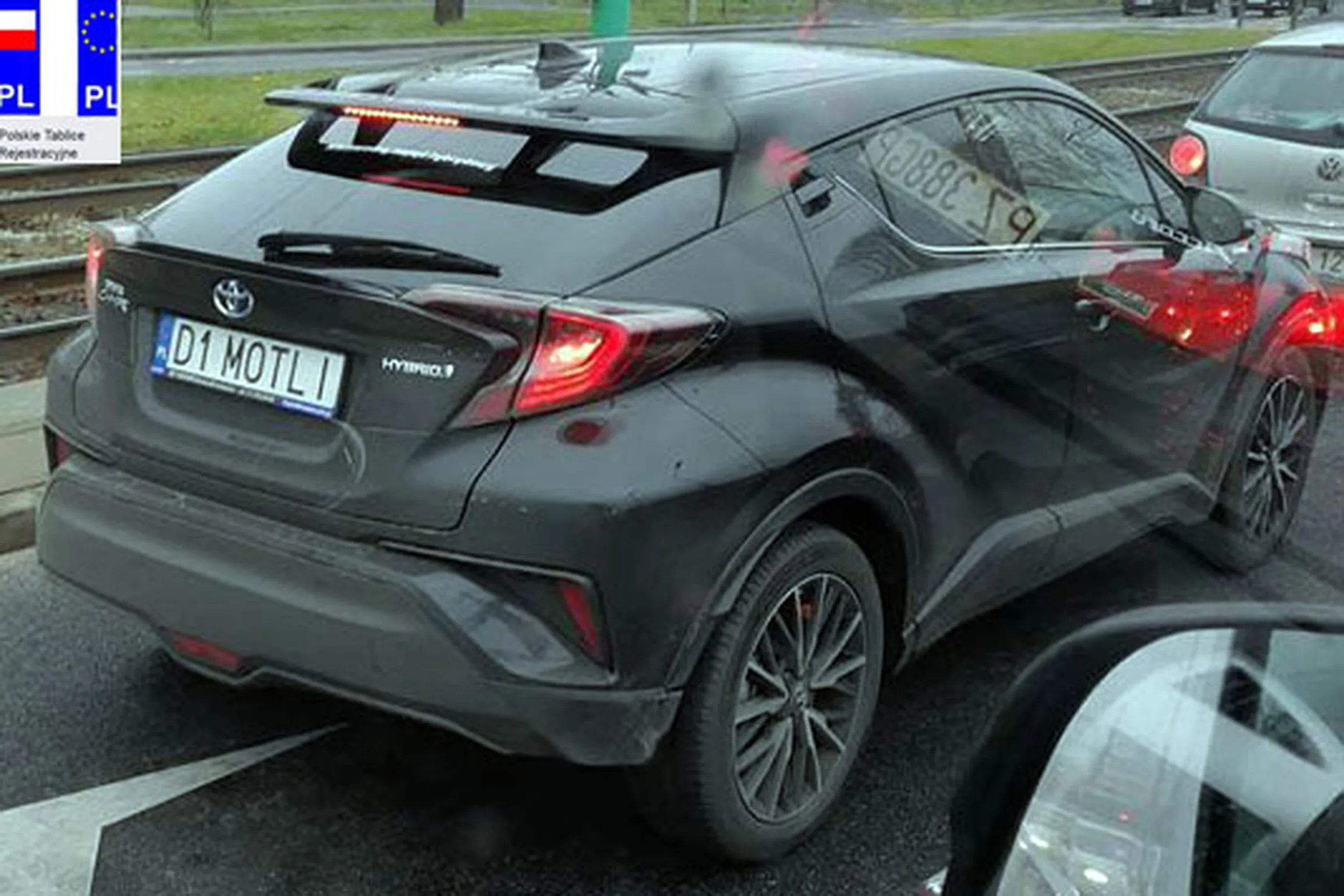 Fajny numer, blacha D1 MOTLI