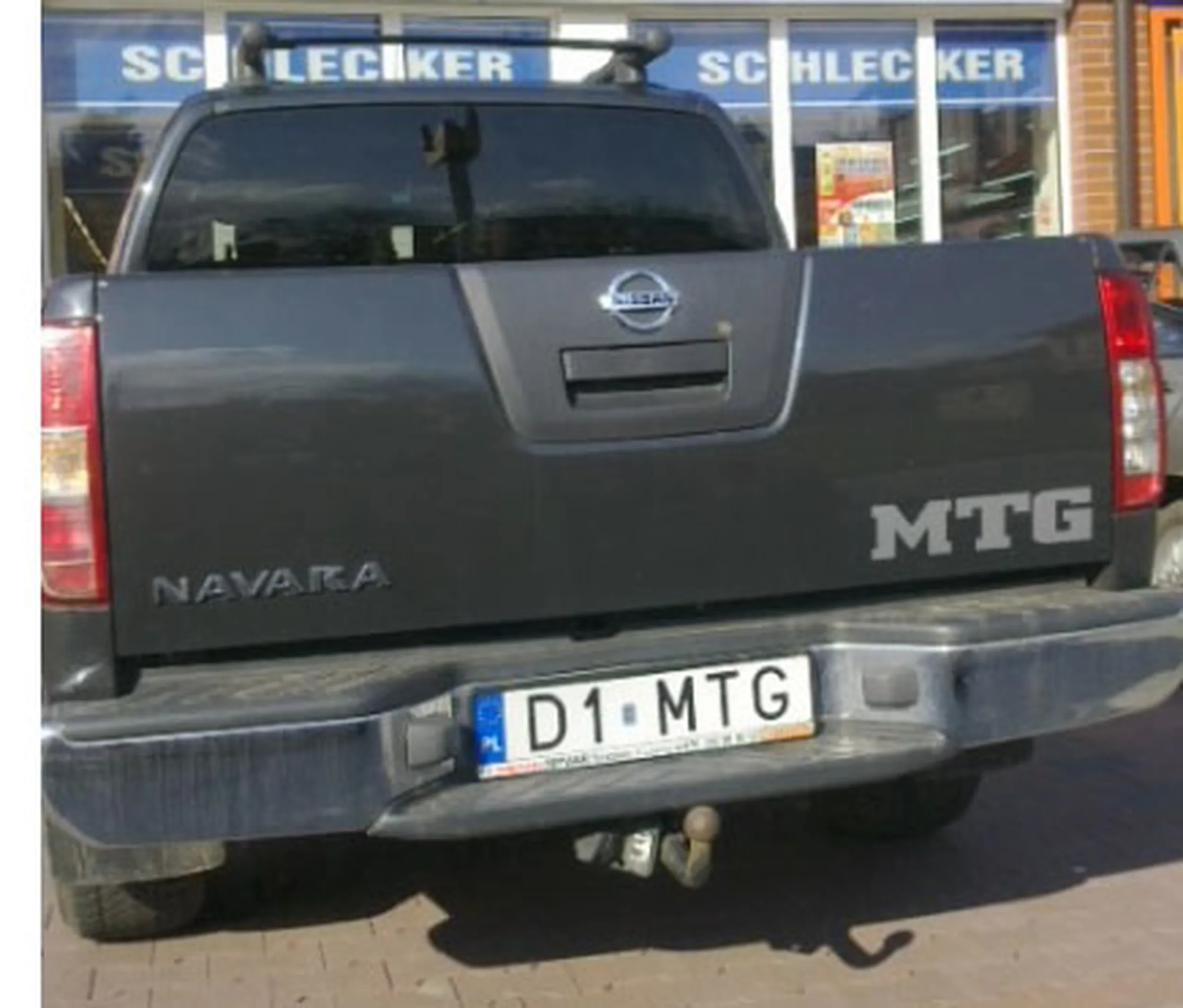 Fajny numer, blacha D1 MTG