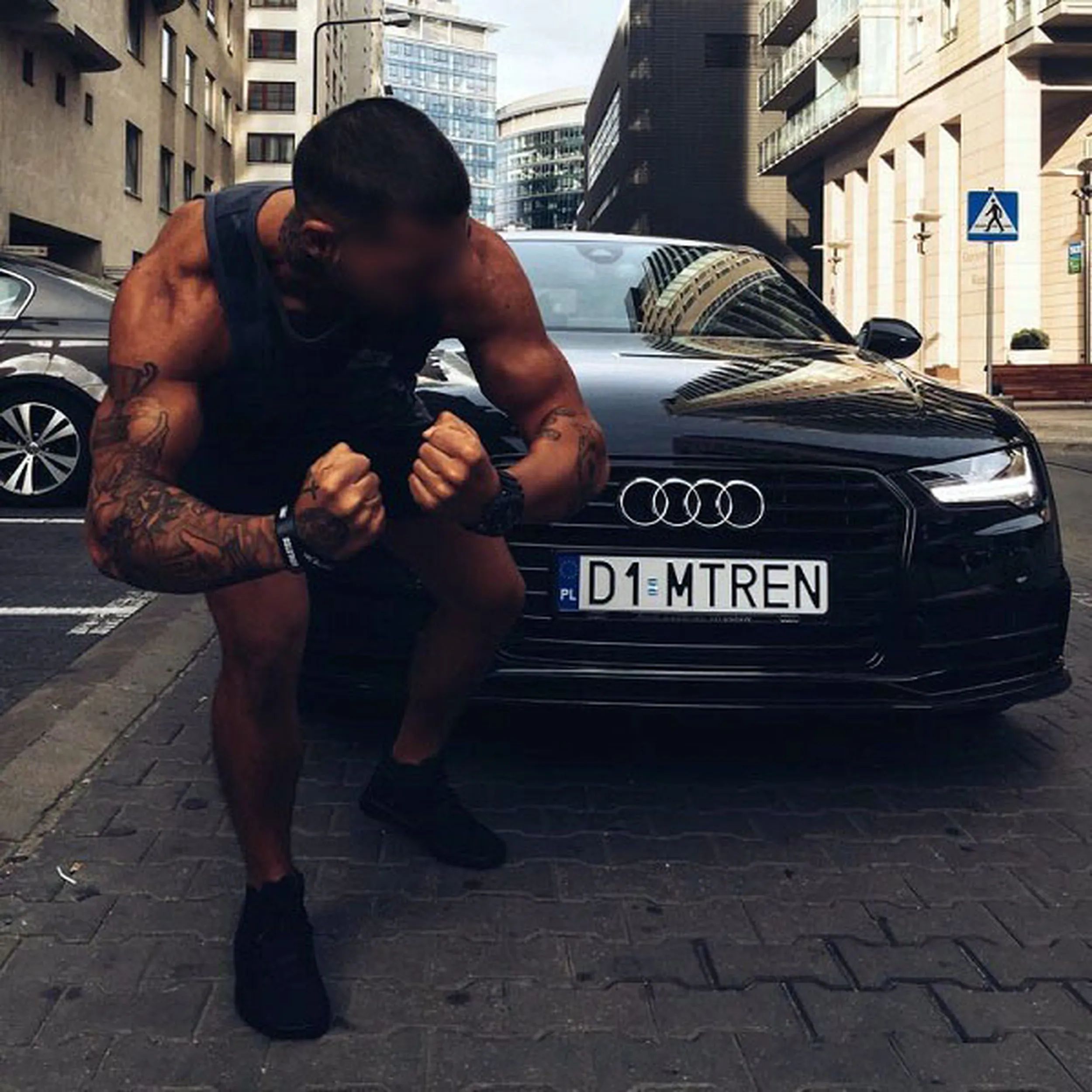 Fajny numer, blacha D1 MTREN