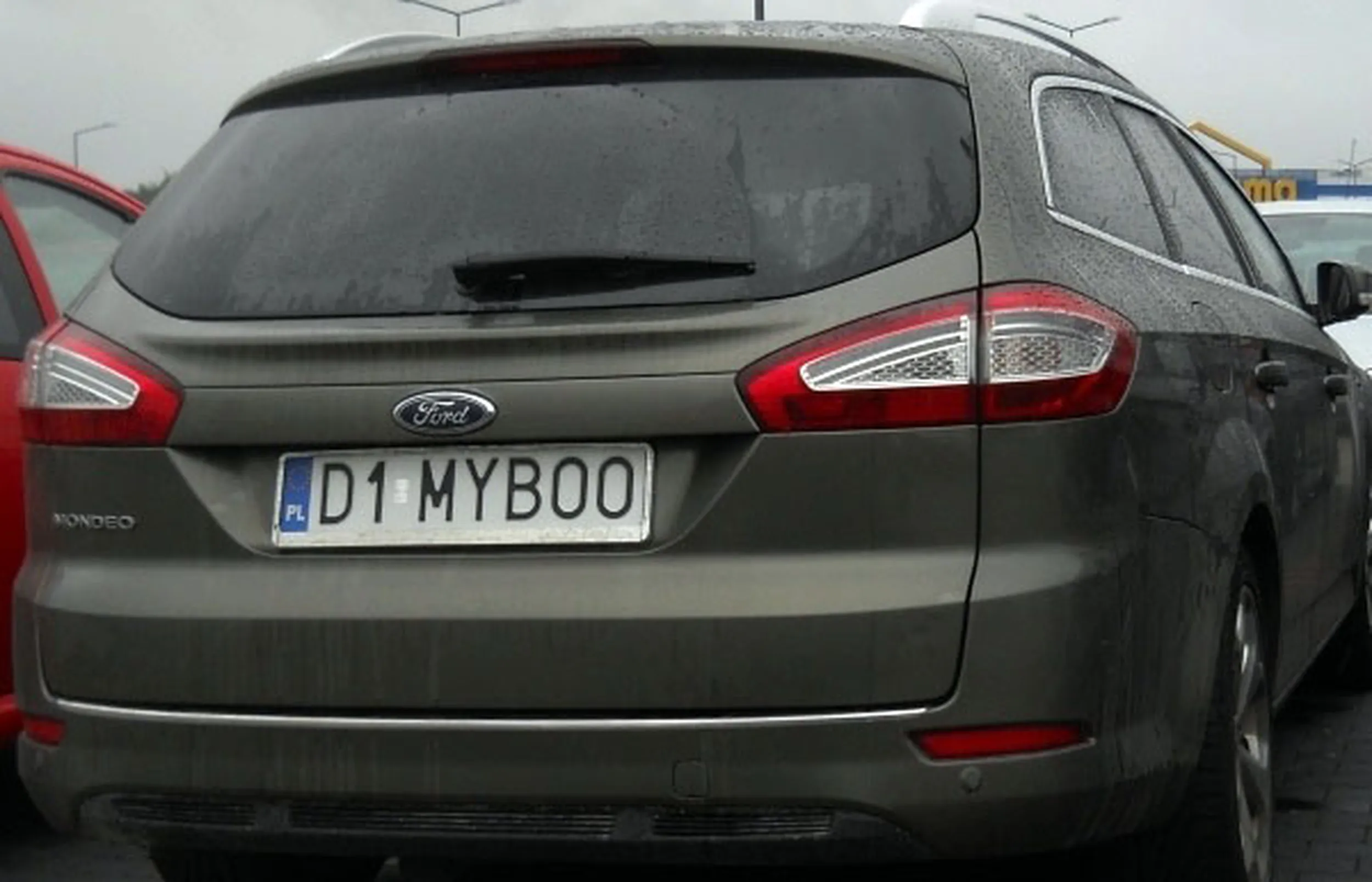 Fajny numer, blacha D1 MYBOO