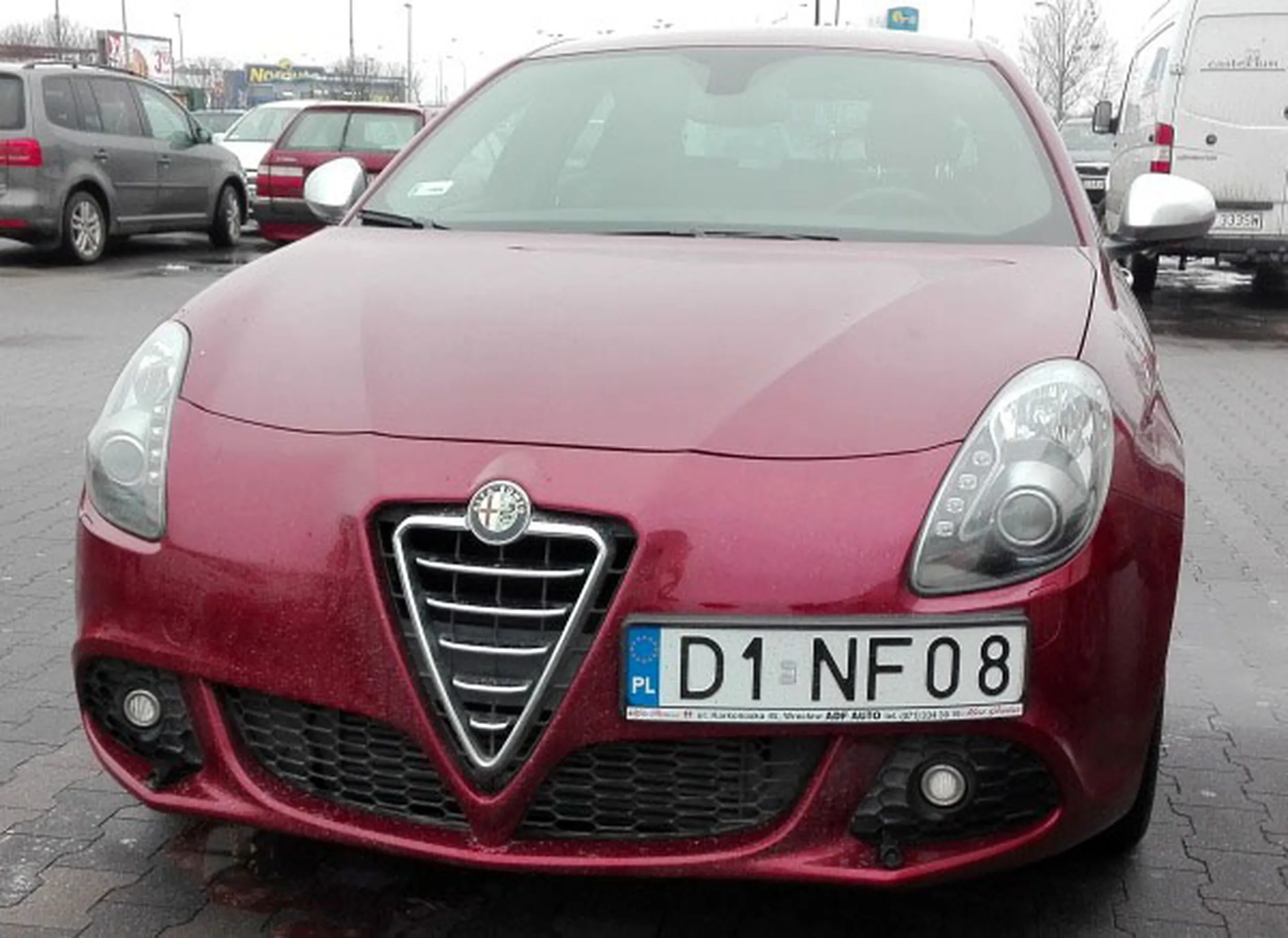 Fajny numer, blacha D1 NF08