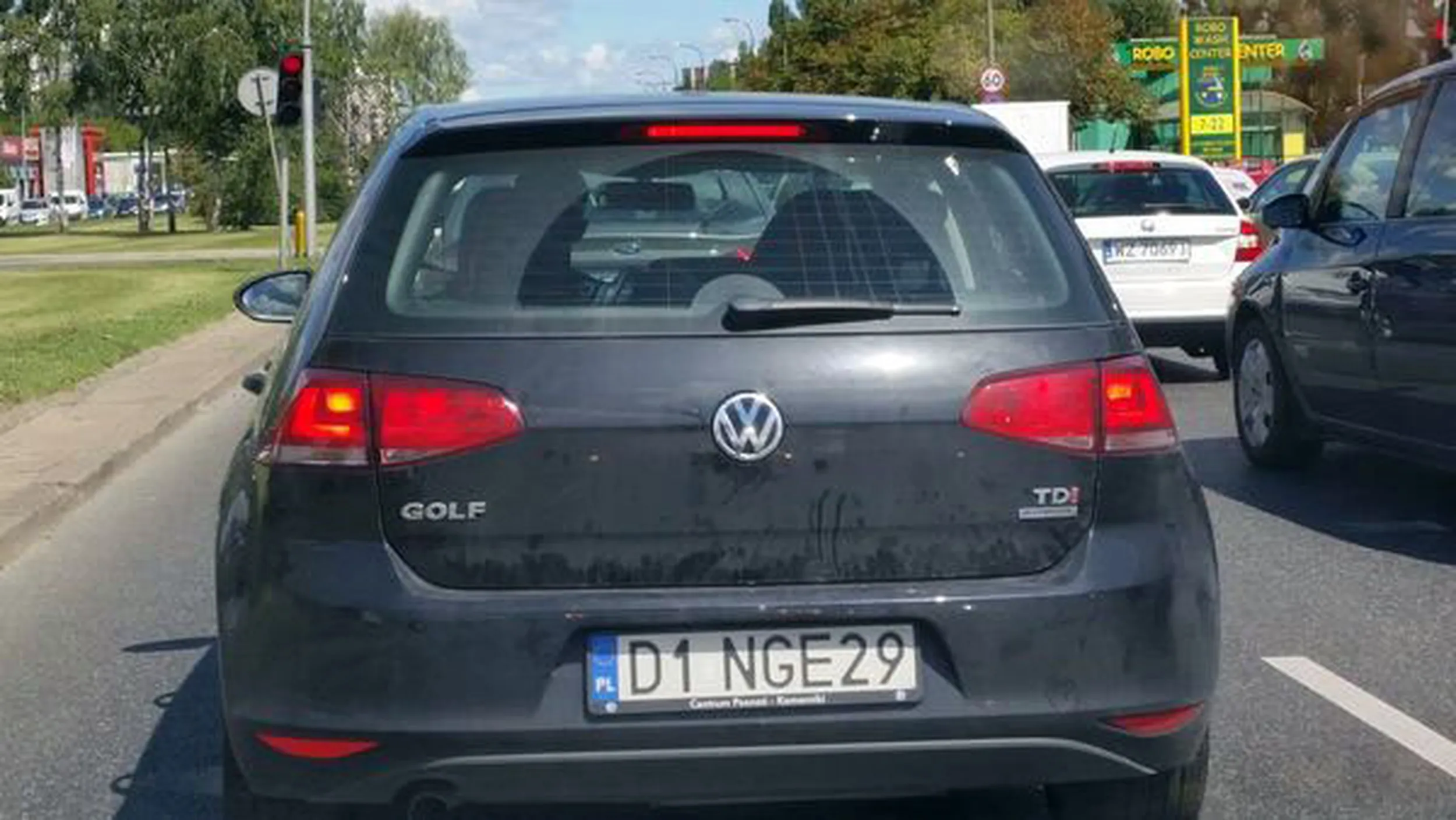 Fajny numer, blacha D1 NGE29