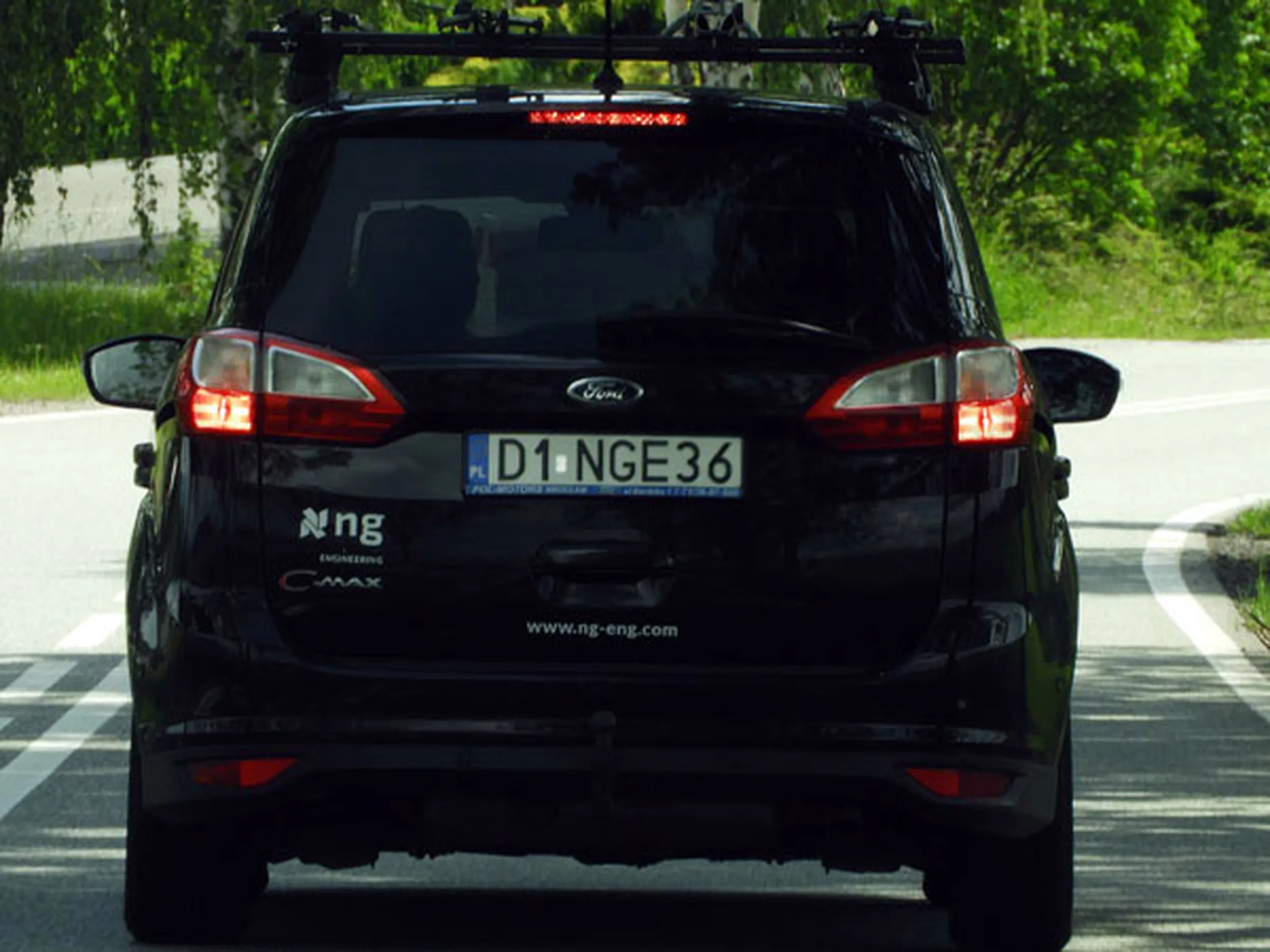 Fajny numer, blacha D1 NGE36