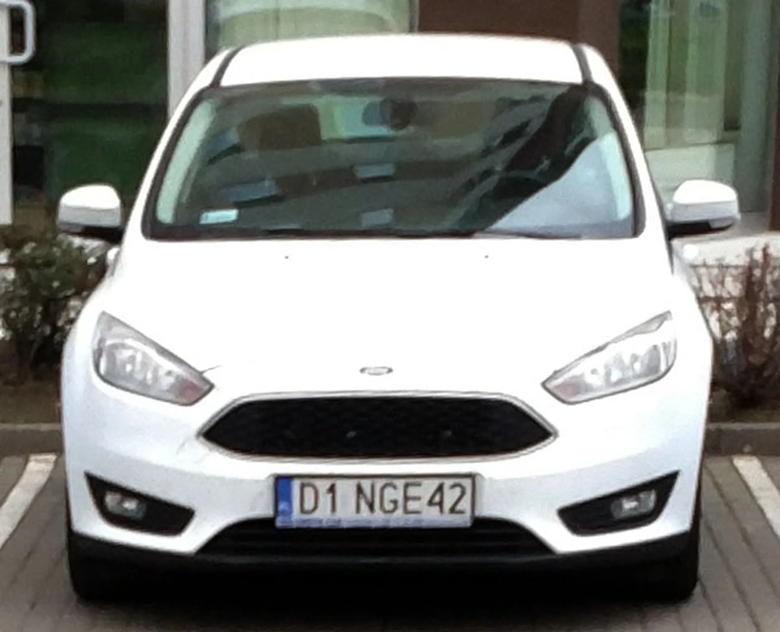 Fajny numer, blacha D1 NGE42