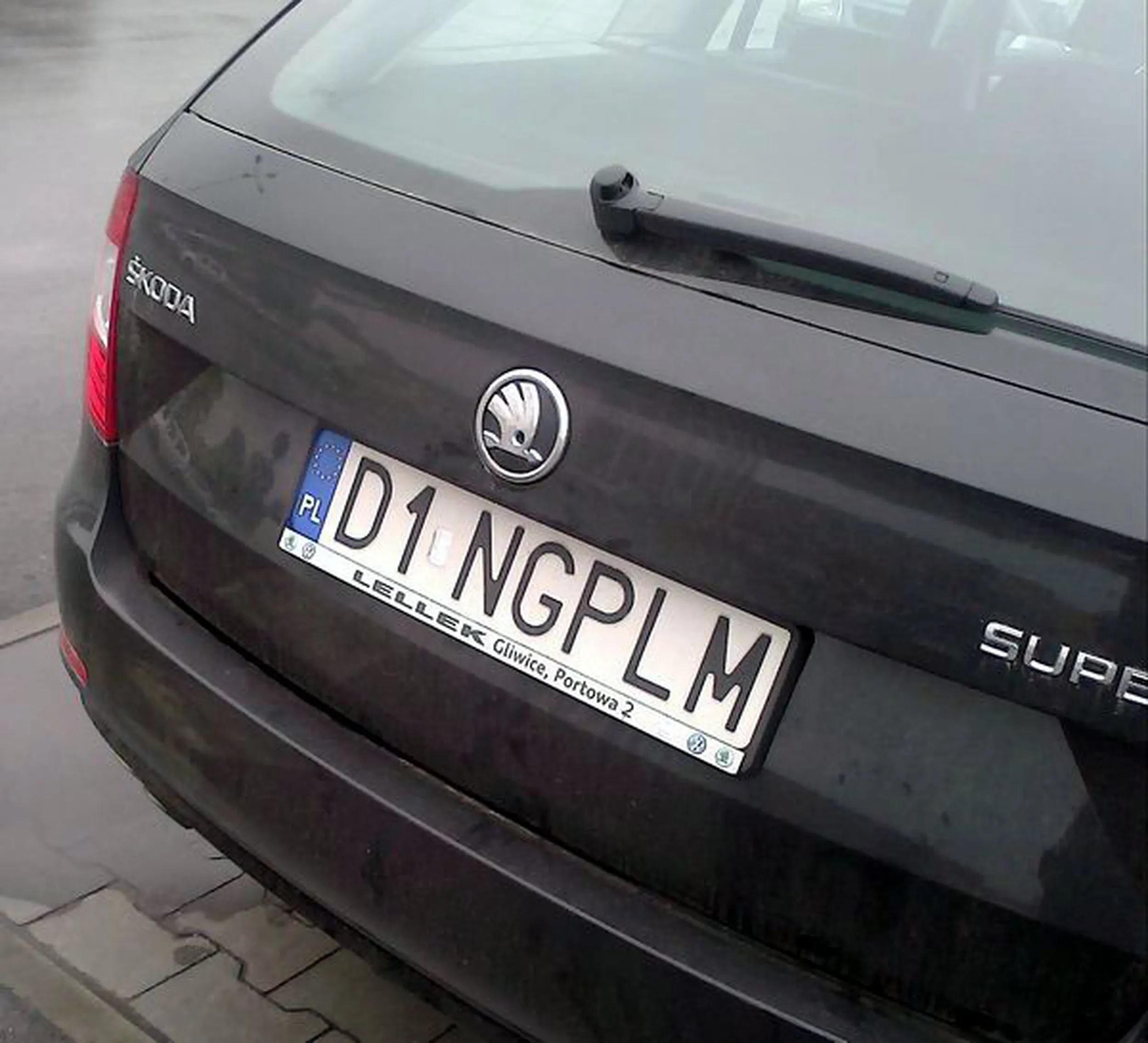 Fajny numer, blacha D1 NGPLM