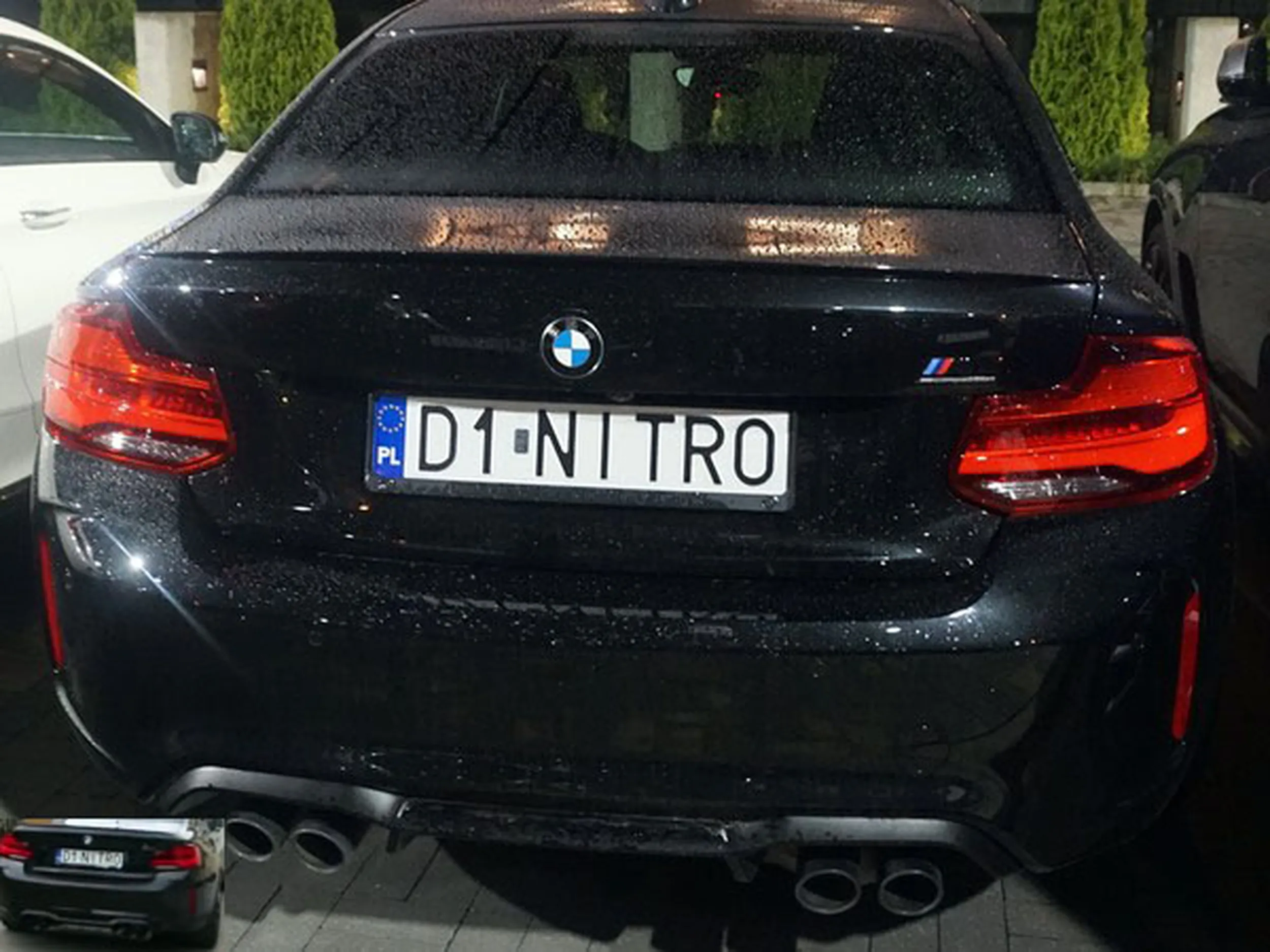 Fajny numer, blacha D1 NITRO